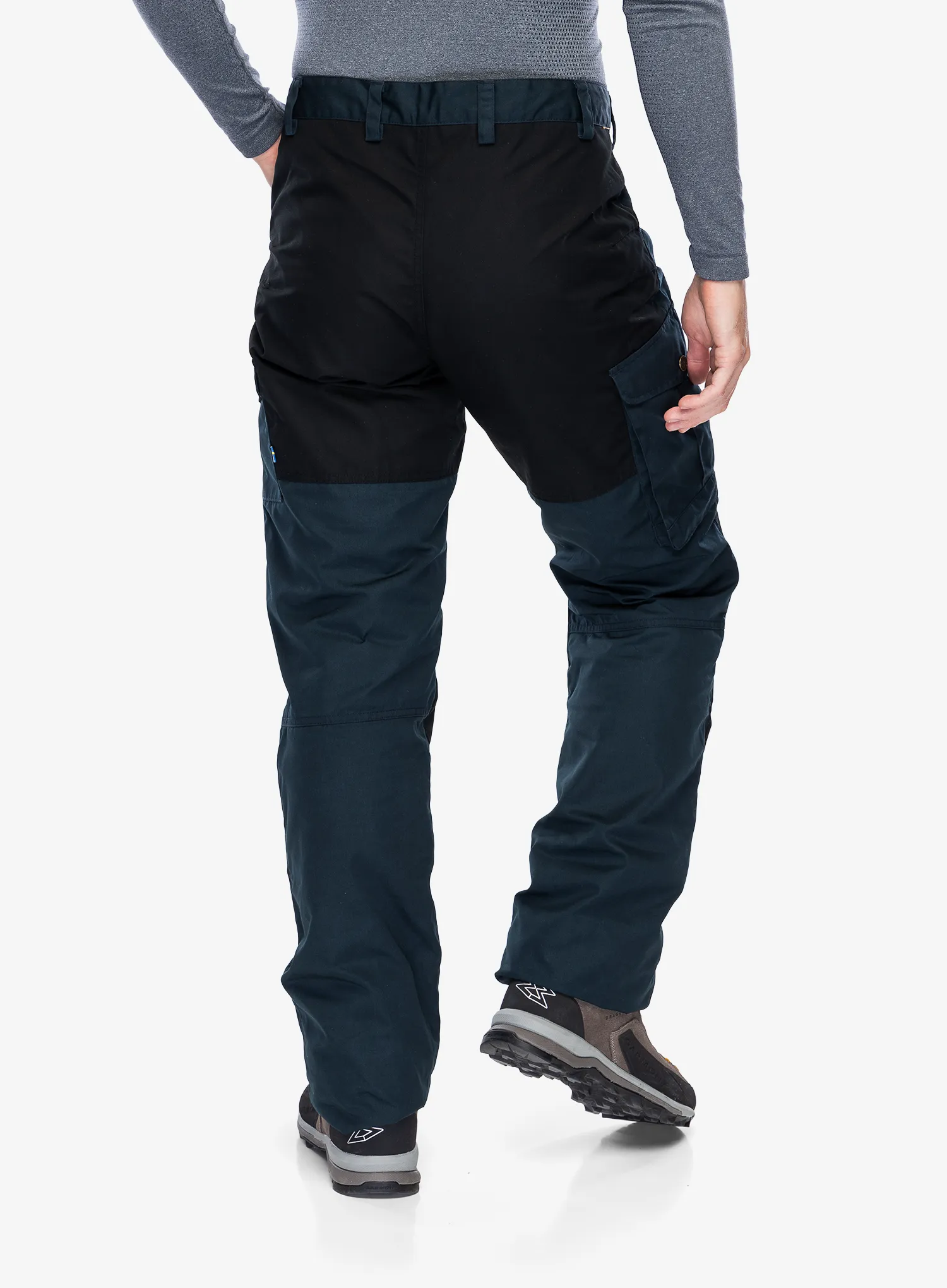 Pohodne hlače Fjallraven Barents Pro Winter Trousers - dark navy