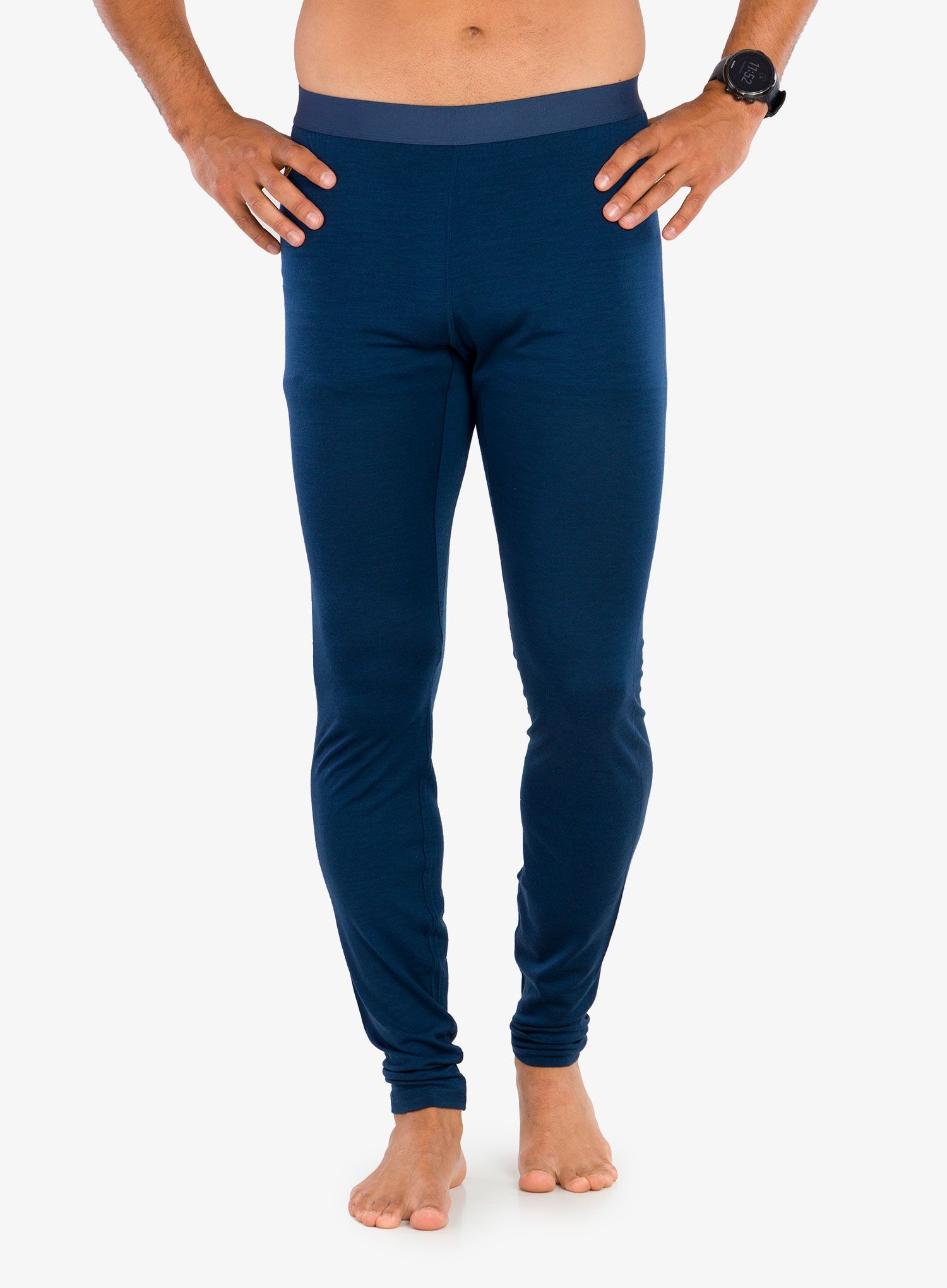 Termo pajkice Fjallraven Bergtagen Thinwool Long Johns - mountain blue