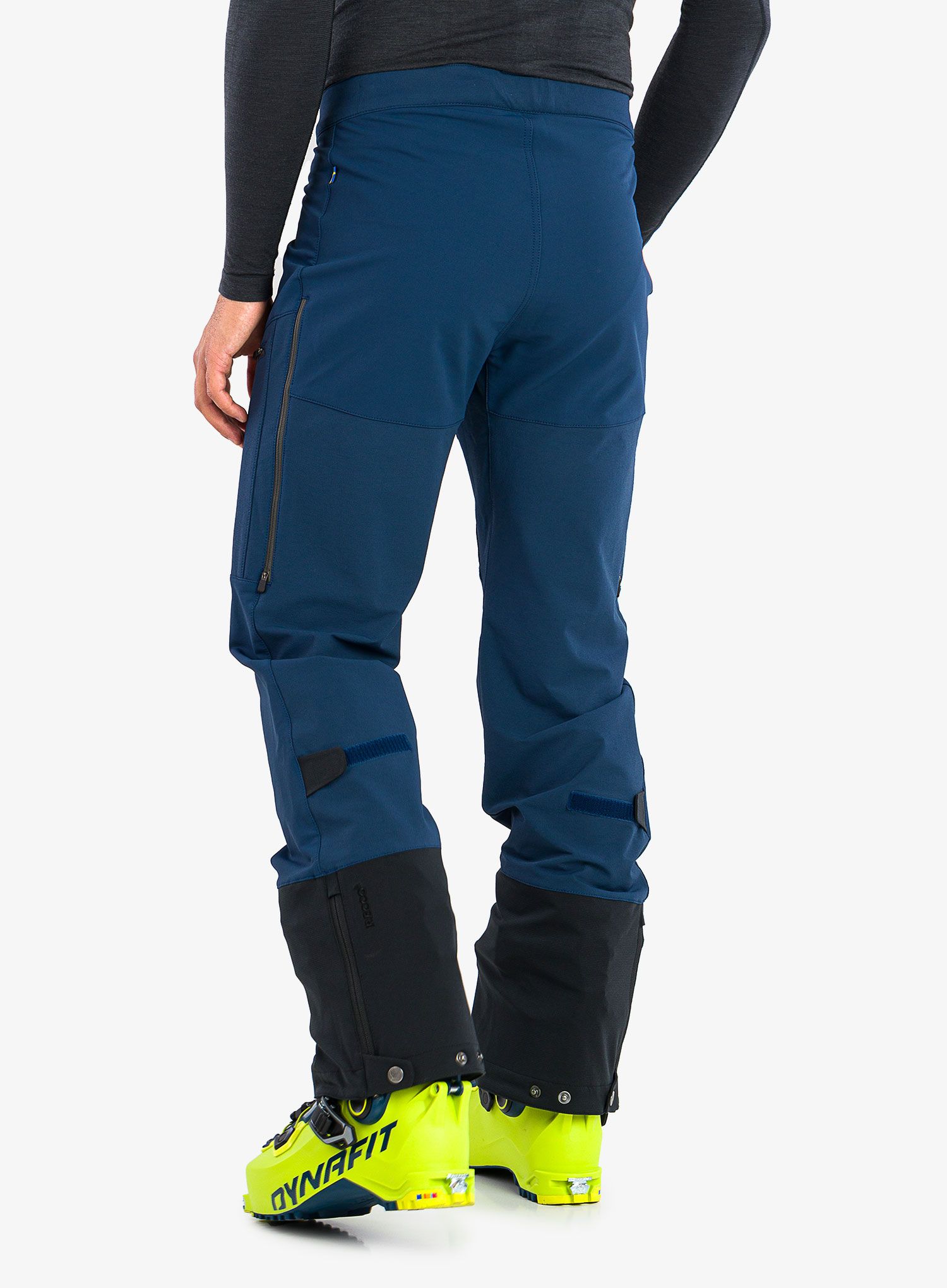 Softshell hlače Fjallraven Bergtagen Touring Trousers - mountain blue
