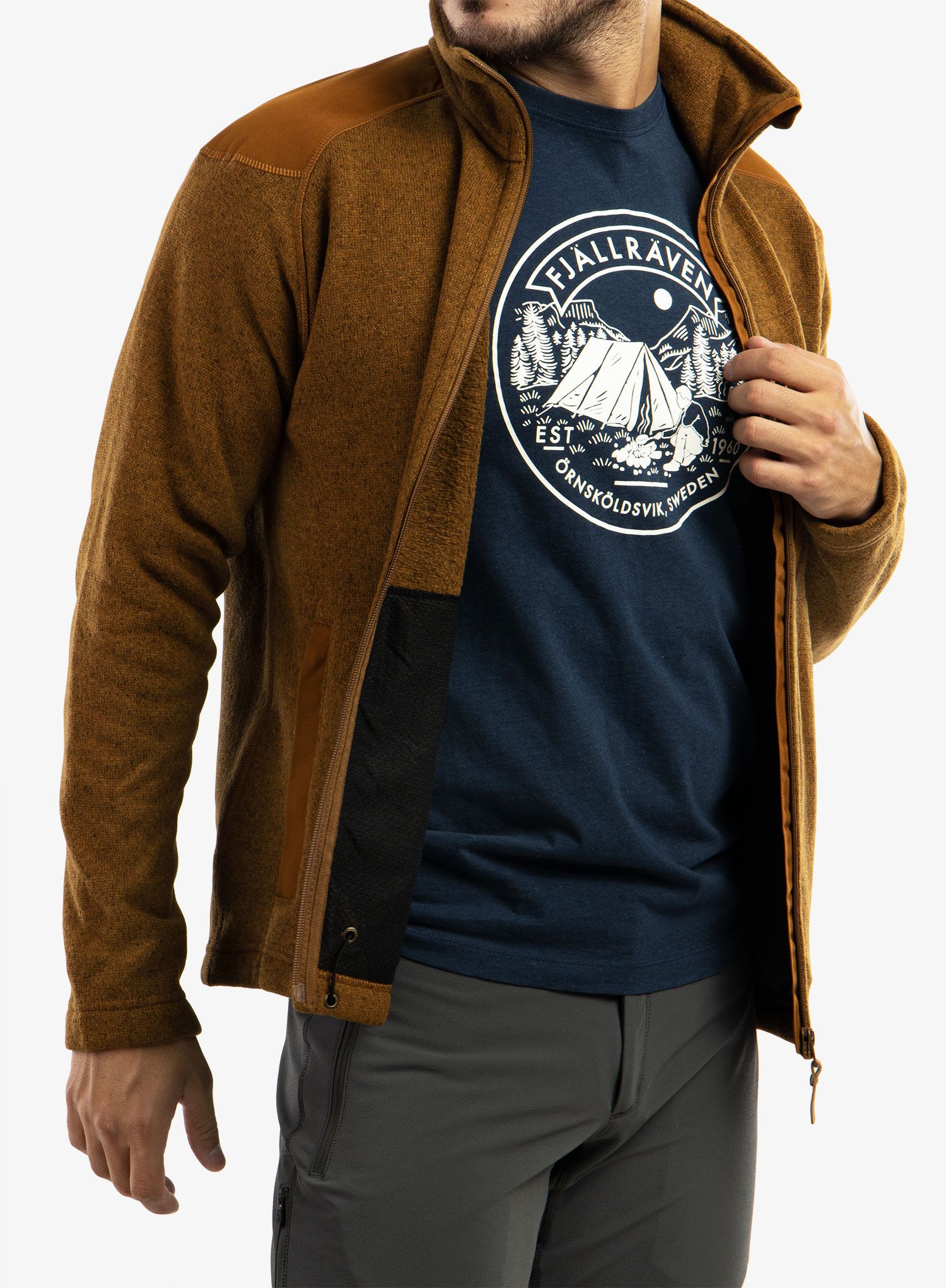 Jopica Fjallraven Buck Fleece - chestnut