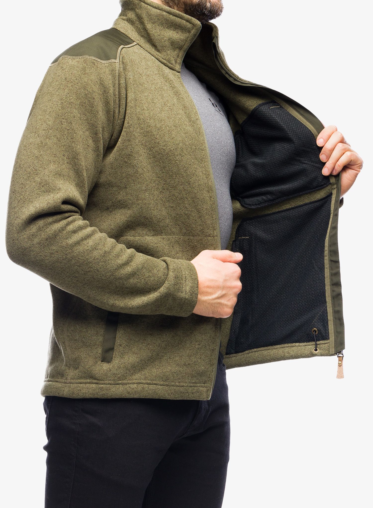 Jopica Fjallraven Buck Fleece - laurel green/deep forest