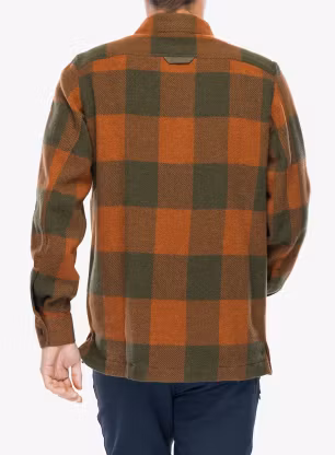 Pohodniška srajca Fjallraven Canada Shirt - autumn leaf/laurel green