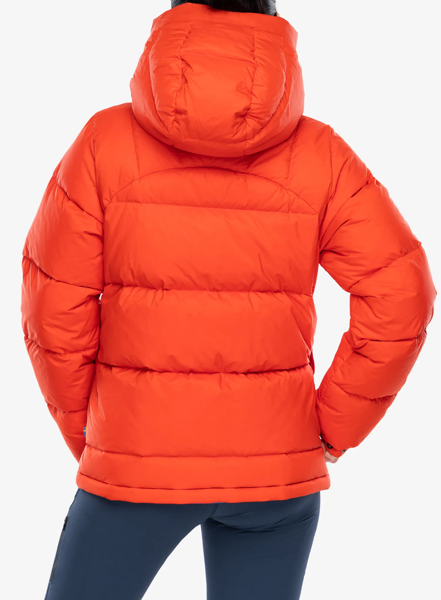 Ženska puhovka Fjallraven Expedition Down Lite Jacket - flame orange/un blue