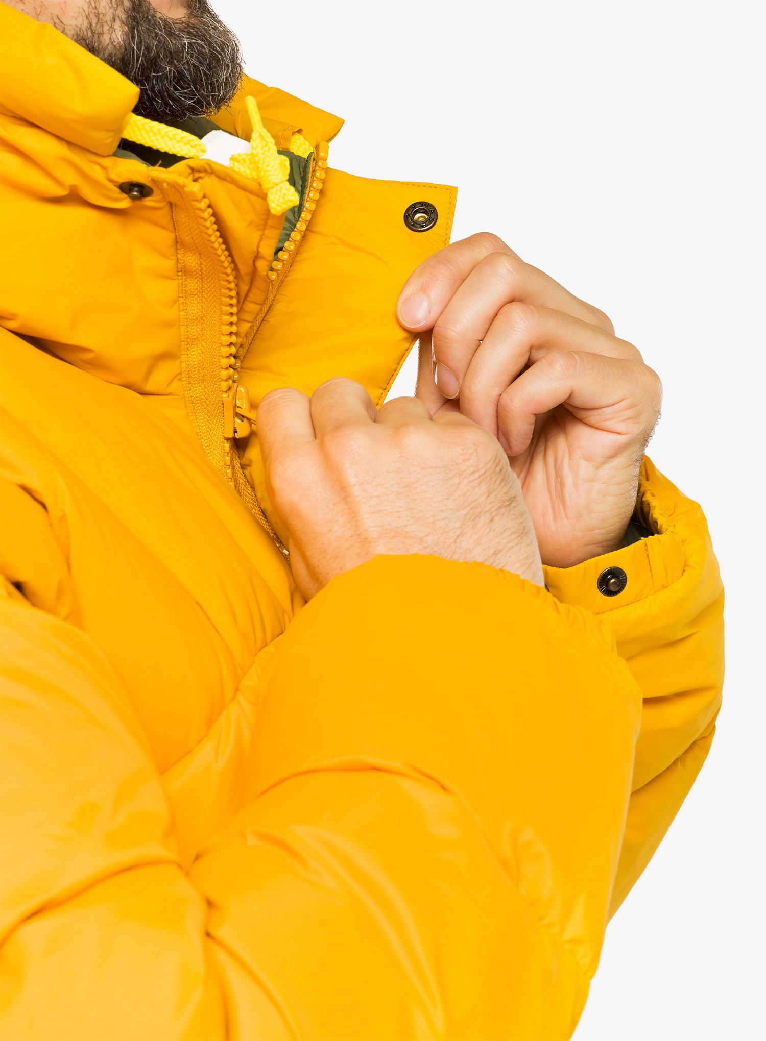 Jakna Fjallraven Expedition Down Lite Jacket - mustard yellow/green