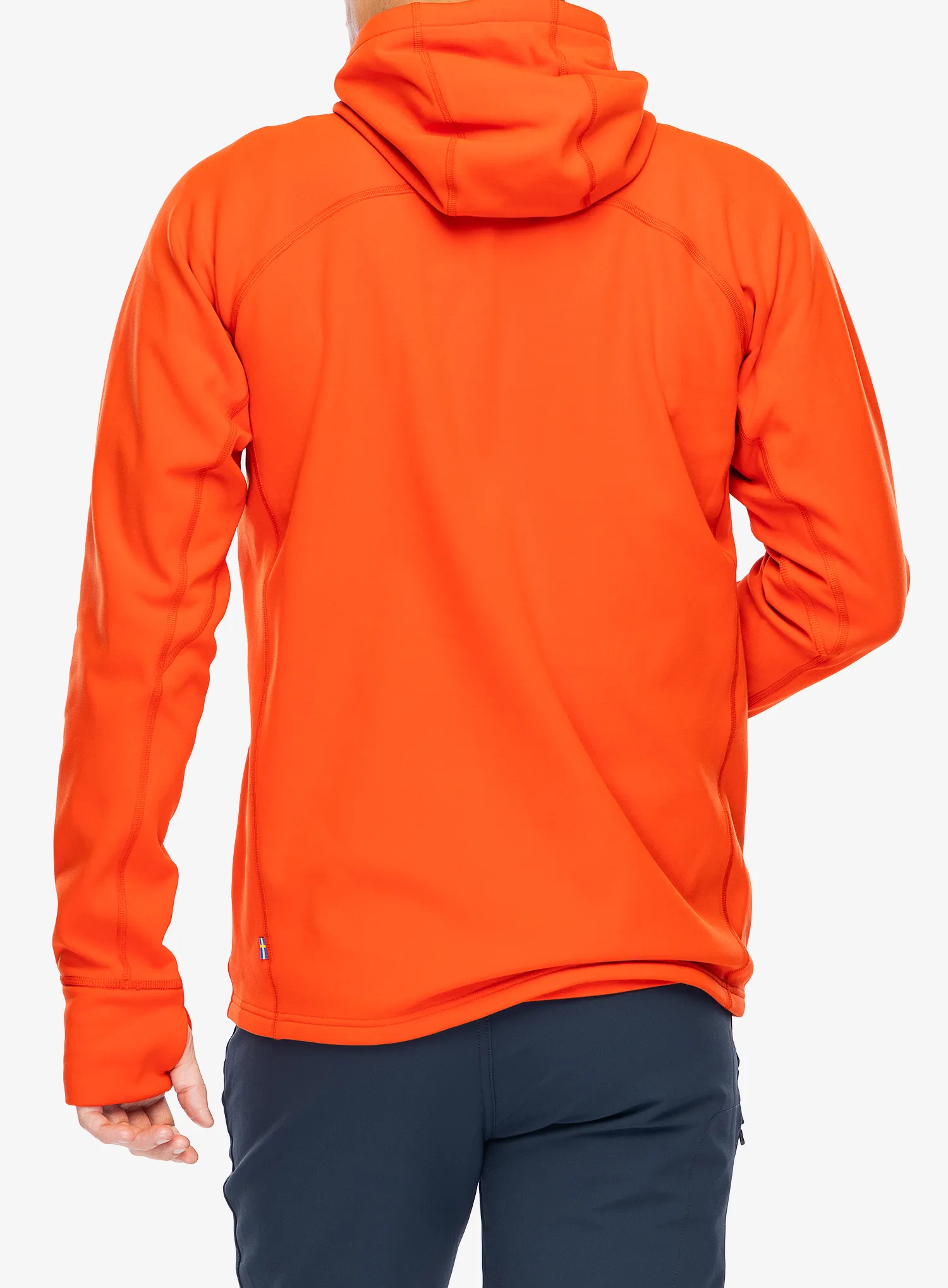 Flis Fjallraven Expedition Fleece Hoodie - flame orange