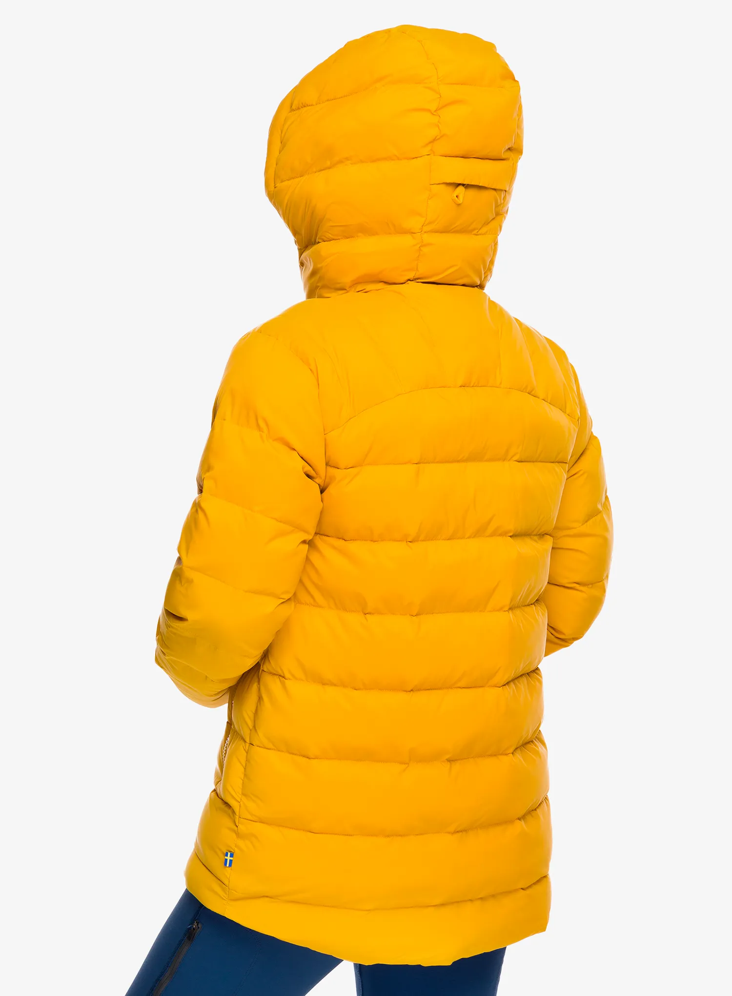 Ženska sintetična jakna Fjallraven Expedition Mid Winter Jacket - mustard yellow/un blue