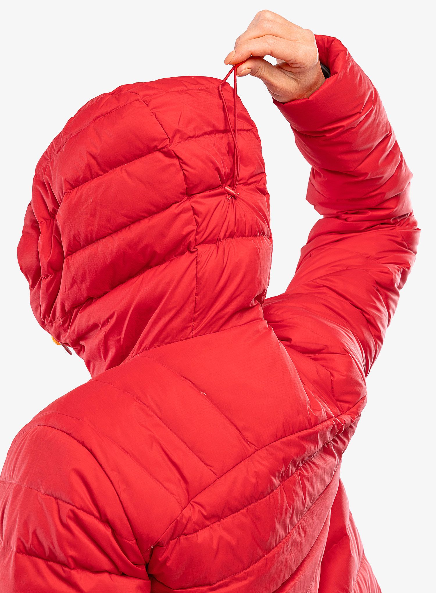 Ženska puhovka Fjallraven Expedition Pack Down Anorak - true red