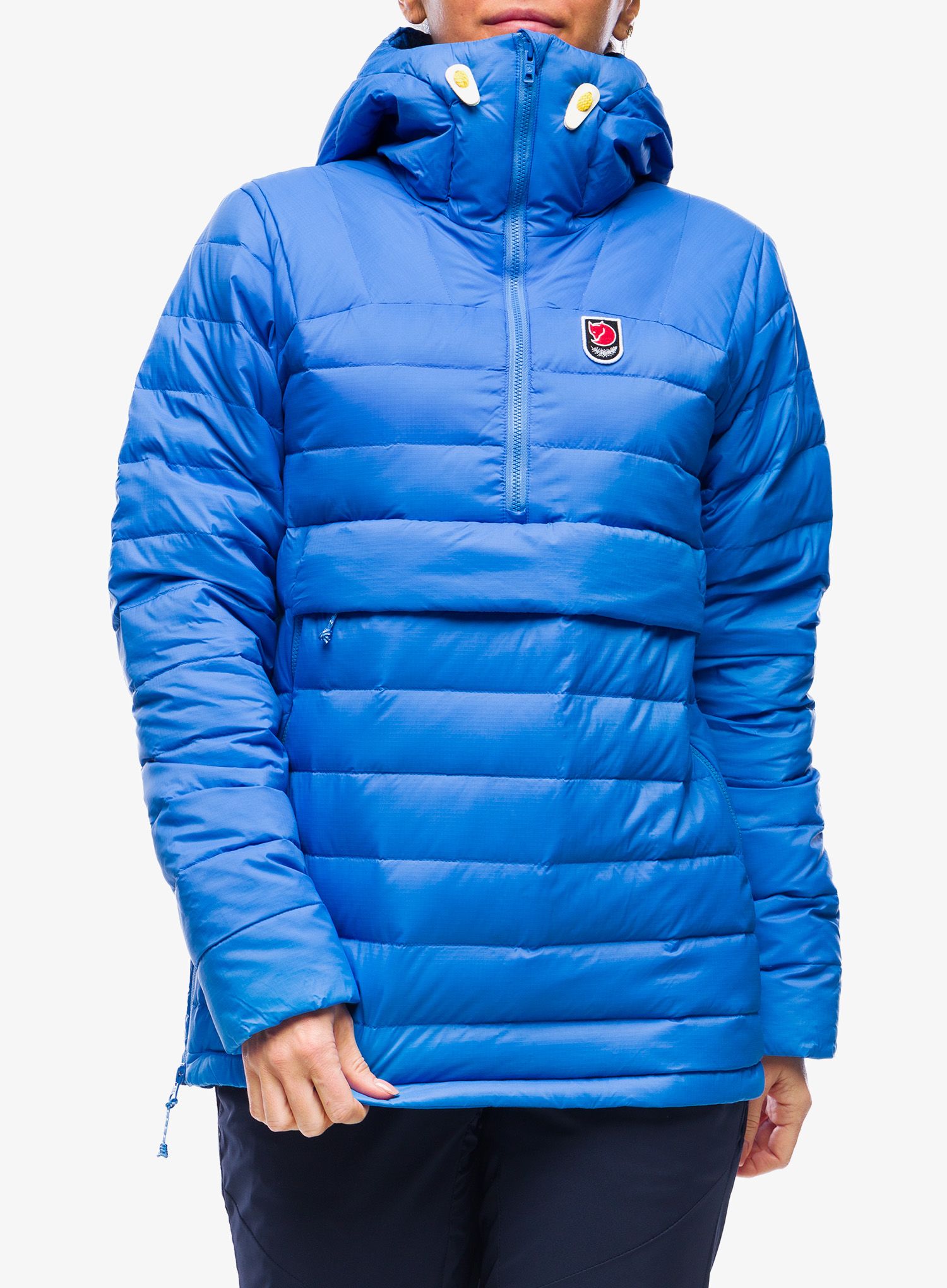 Ženska puhovka Fjallraven Expedition Pack Down Anorak - un blue