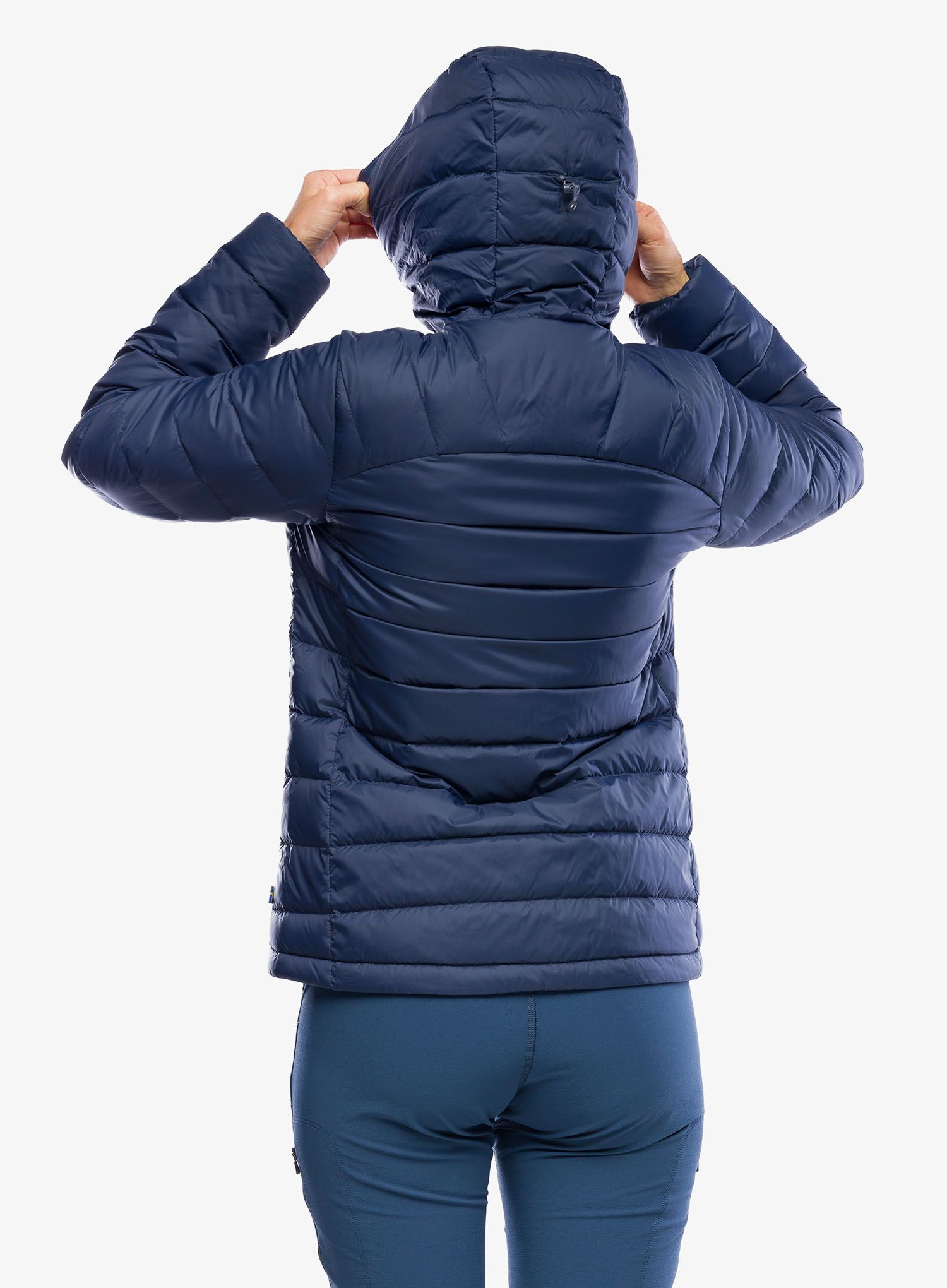 Ženska jakna Fjallraven Expedition Pack Down Hoodie - navy