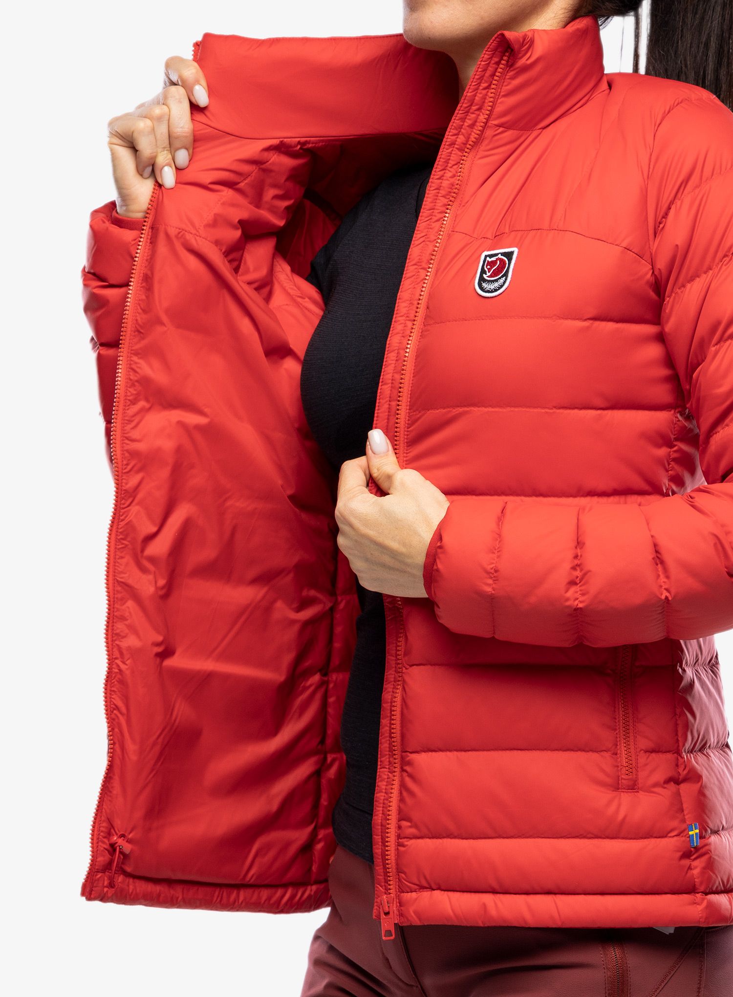 Ženska jakna Fjallraven Expedition Pack Down Jacket - true red