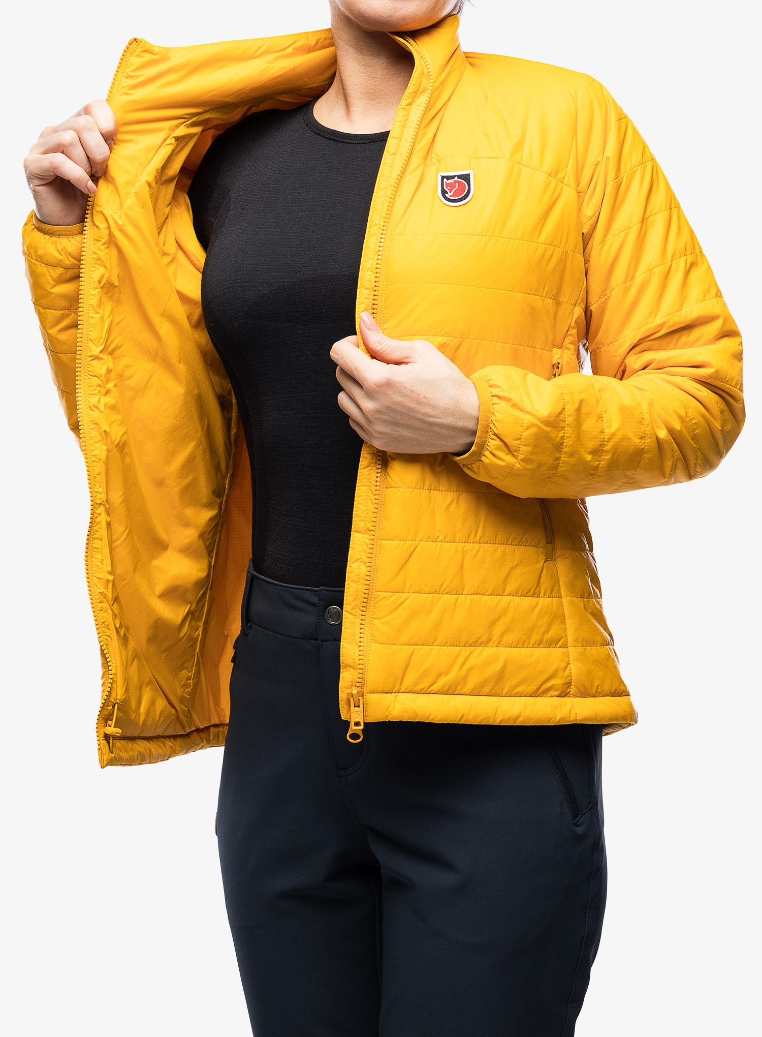 Ženska jakna Fjallraven Expedition X-Latt Jacket - mustard yellow