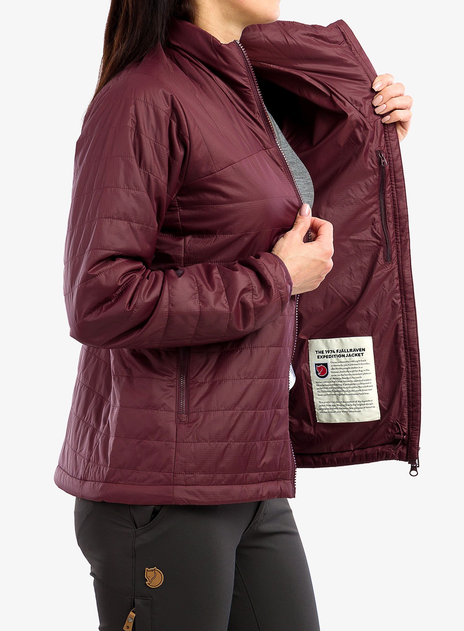 Ženska jakna Fjallraven Expedition X-Latt Jacket - port