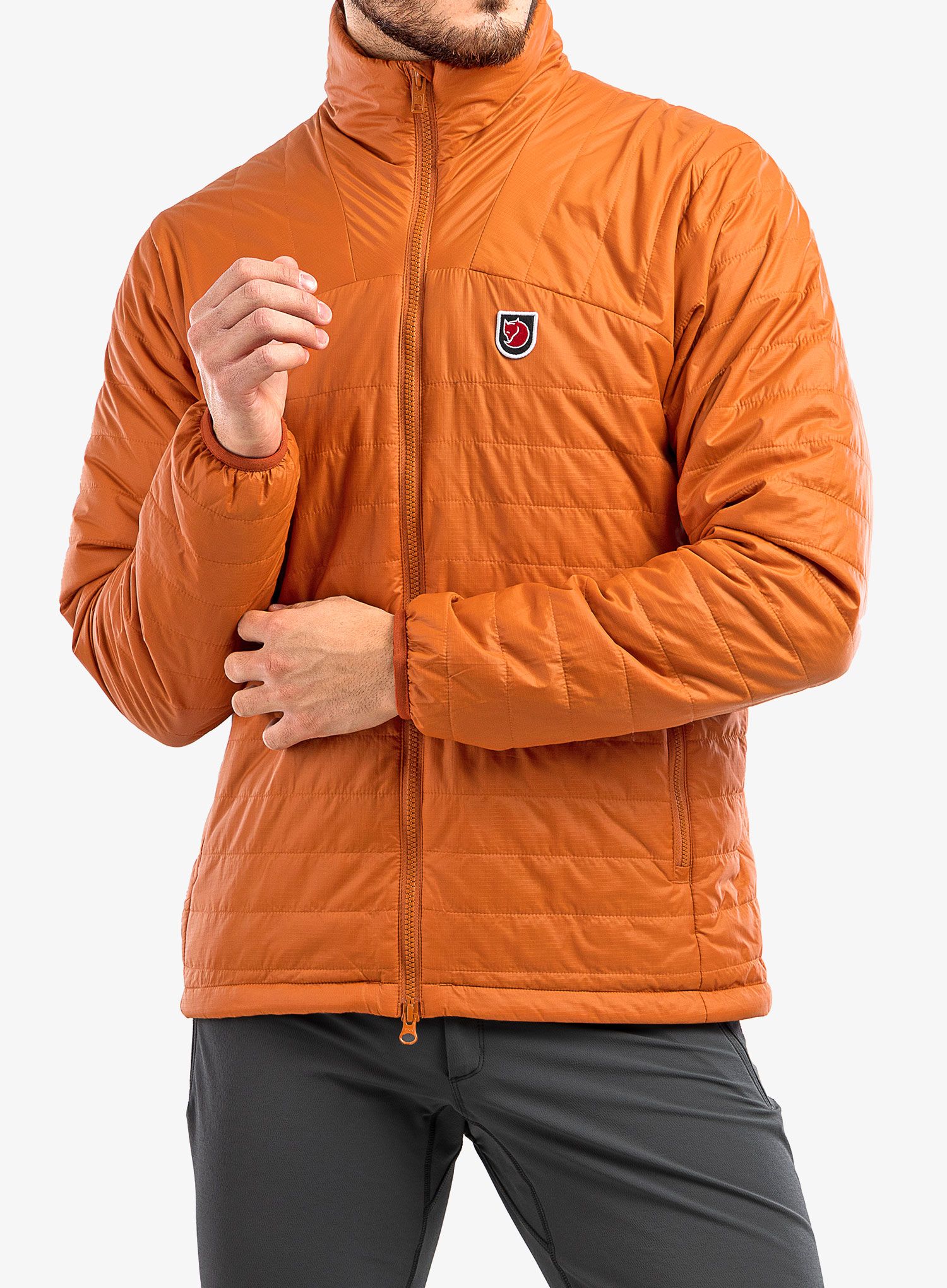 Moška jakna Fjallraven Expedition X-Latt Jacket - terracotta brown