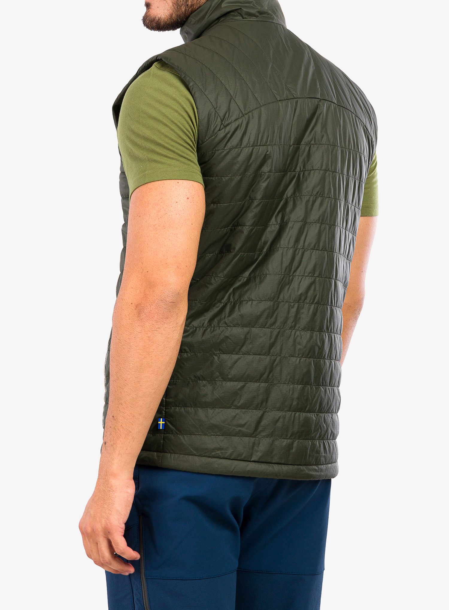 Moški brezrokavnik Fjallraven Expedition X-Lätt Vest - deep forest