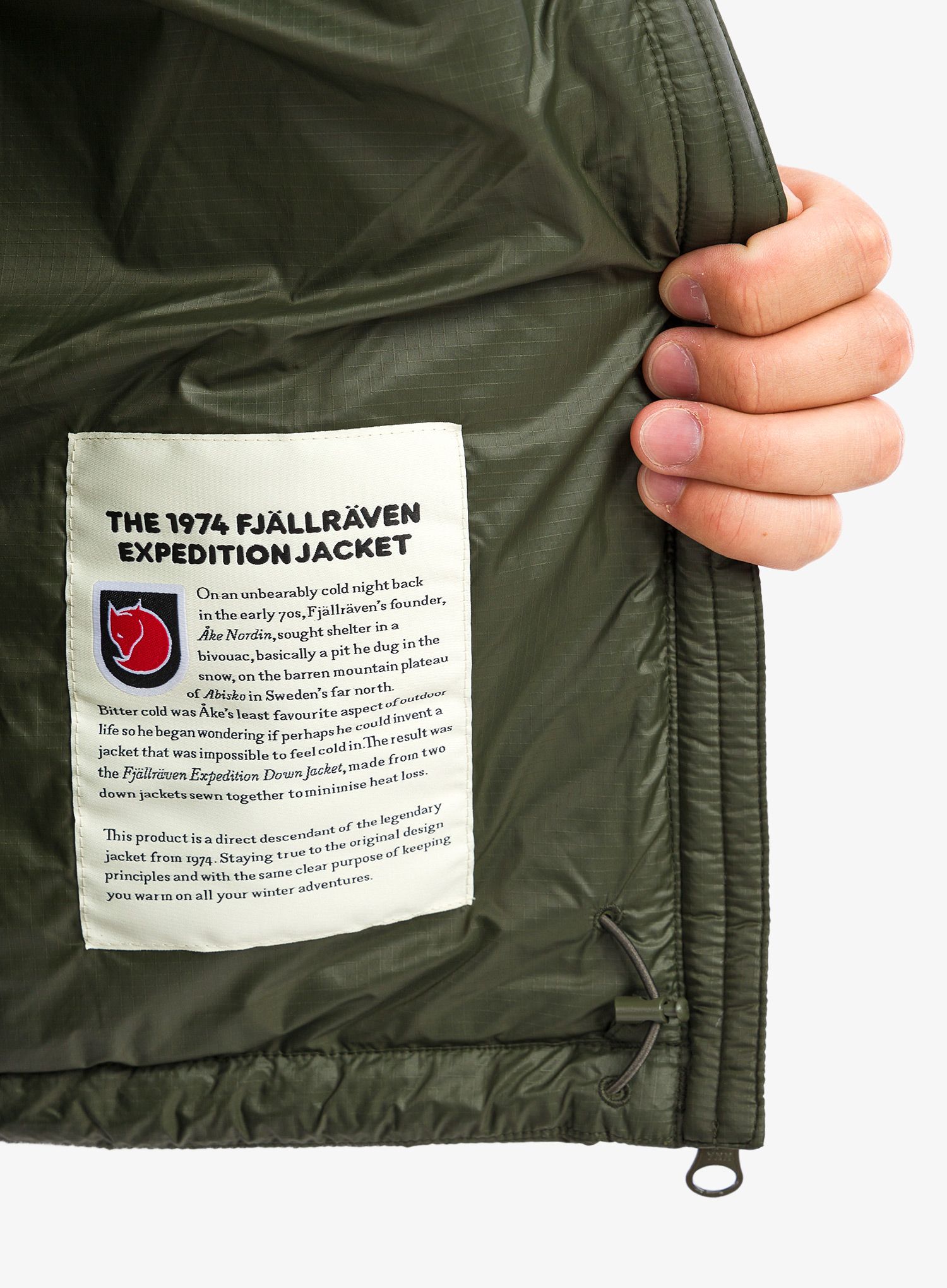 Moški brezrokavnik Fjallraven Expedition X-Lätt Vest - deep forest