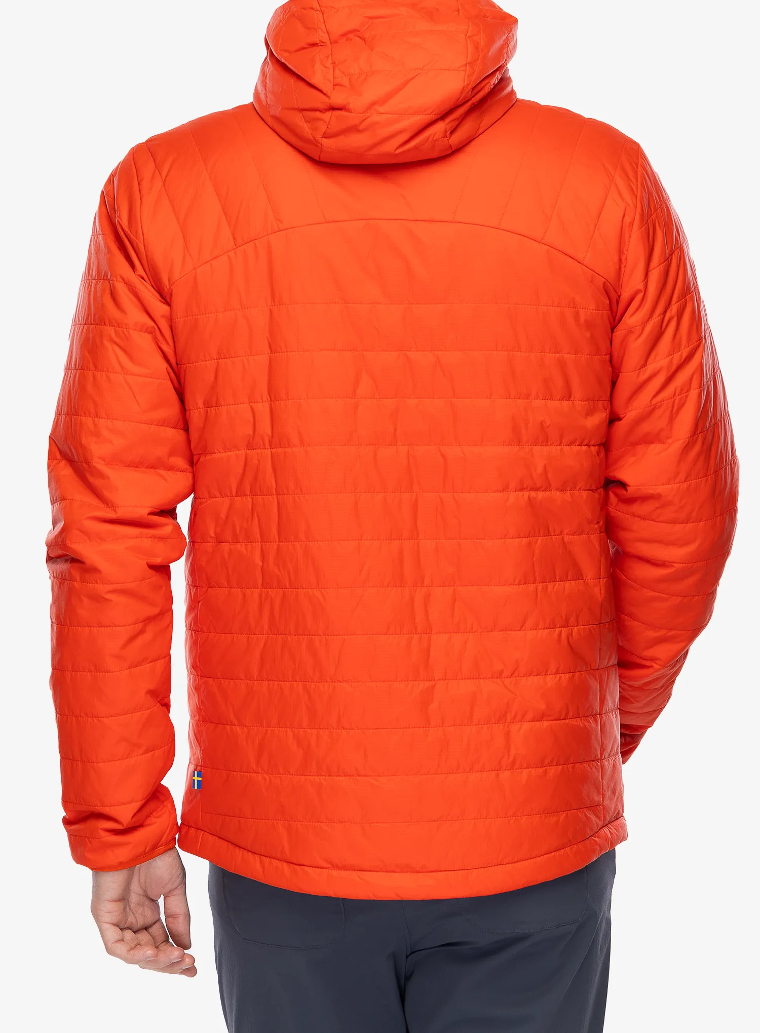 Sintetična jakna Fjallraven Expedition X-latt Hoodie - flame orange
