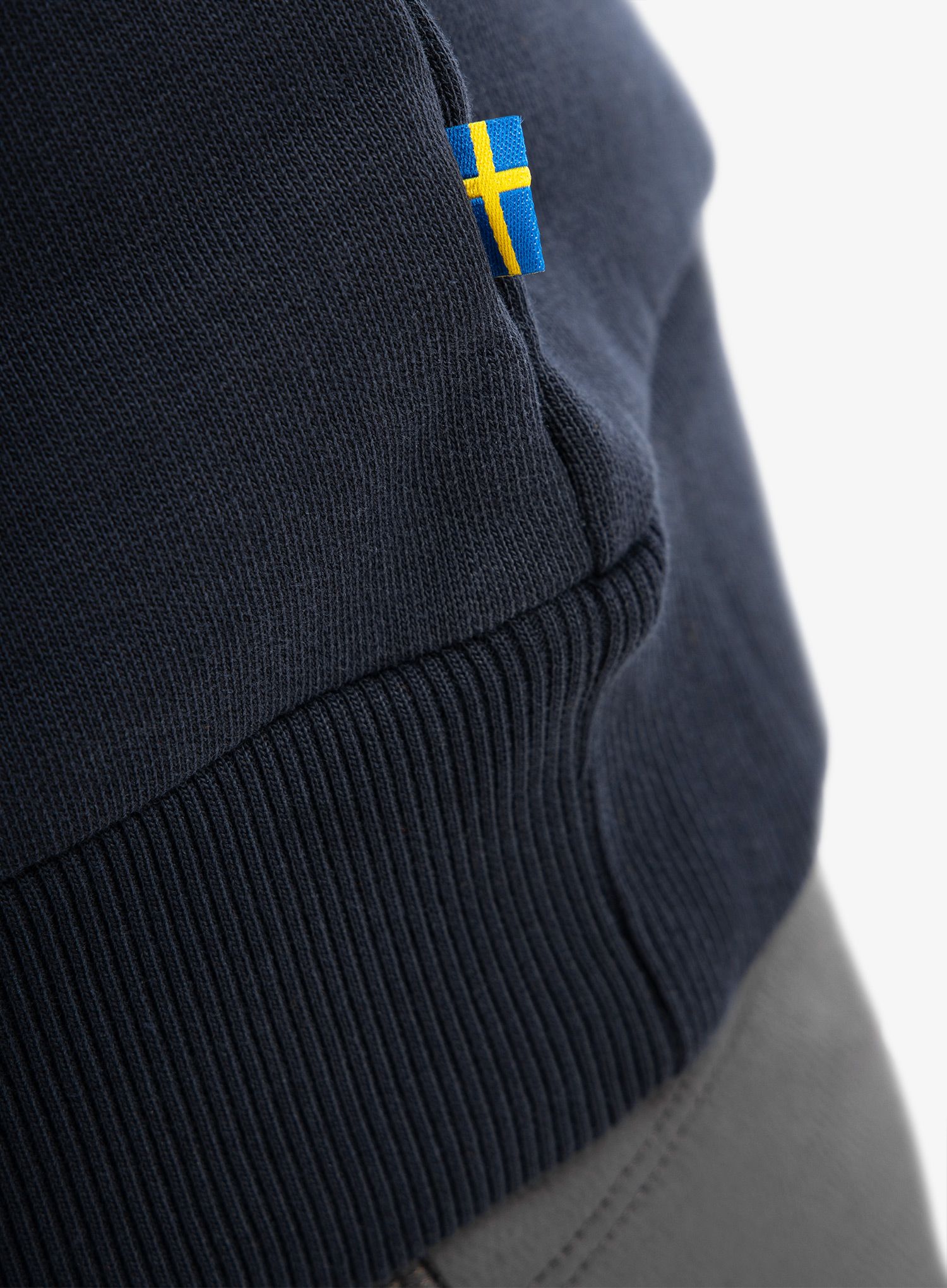 Jopica s kapuco Fjallraven Logo Hoodie - dark navy