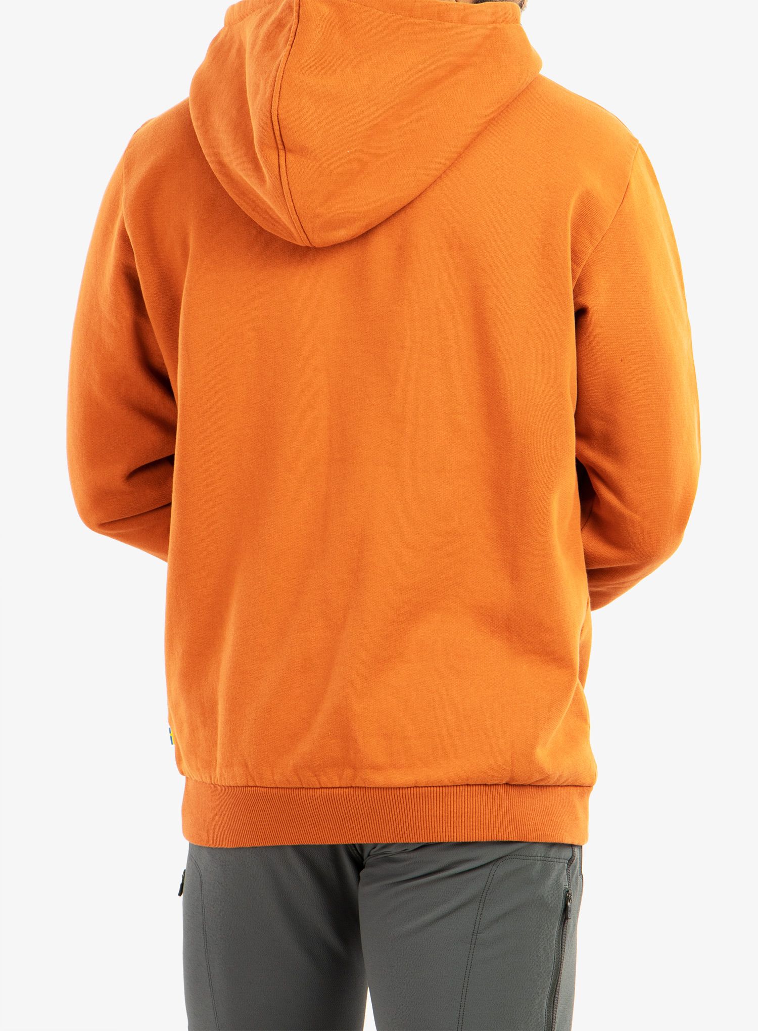 Jopica s kapuco Fjallraven Fjällräven Logo Hoodie - terracotta brown