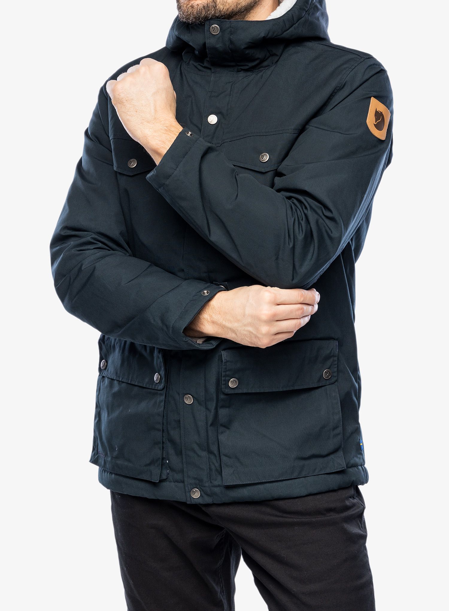 Jakna Fjallraven Greenland Winter Jacket - dark navy