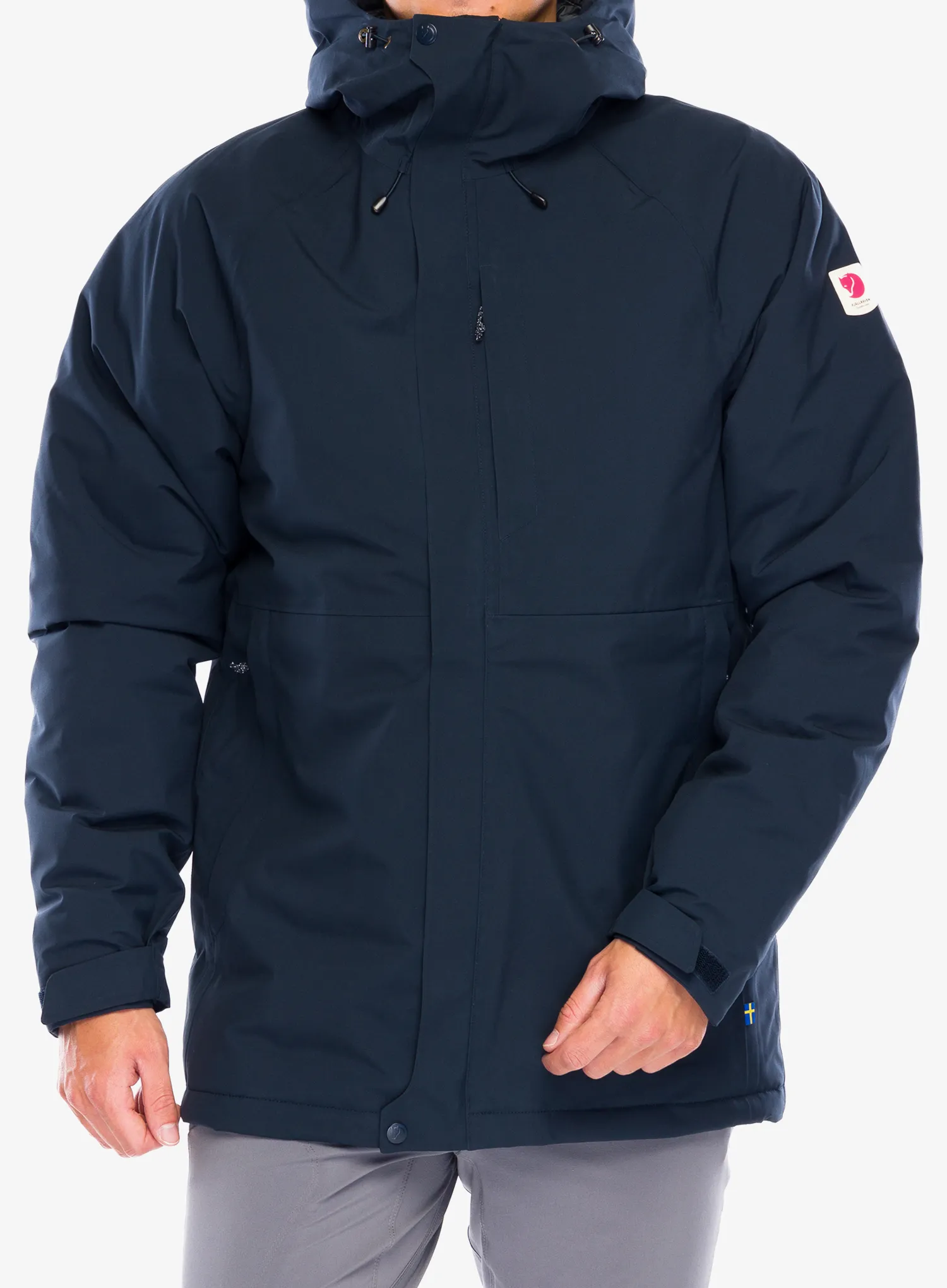 Sintetična jakna Fjallraven HC Hydratic Padded Trail Jkt - dark navy