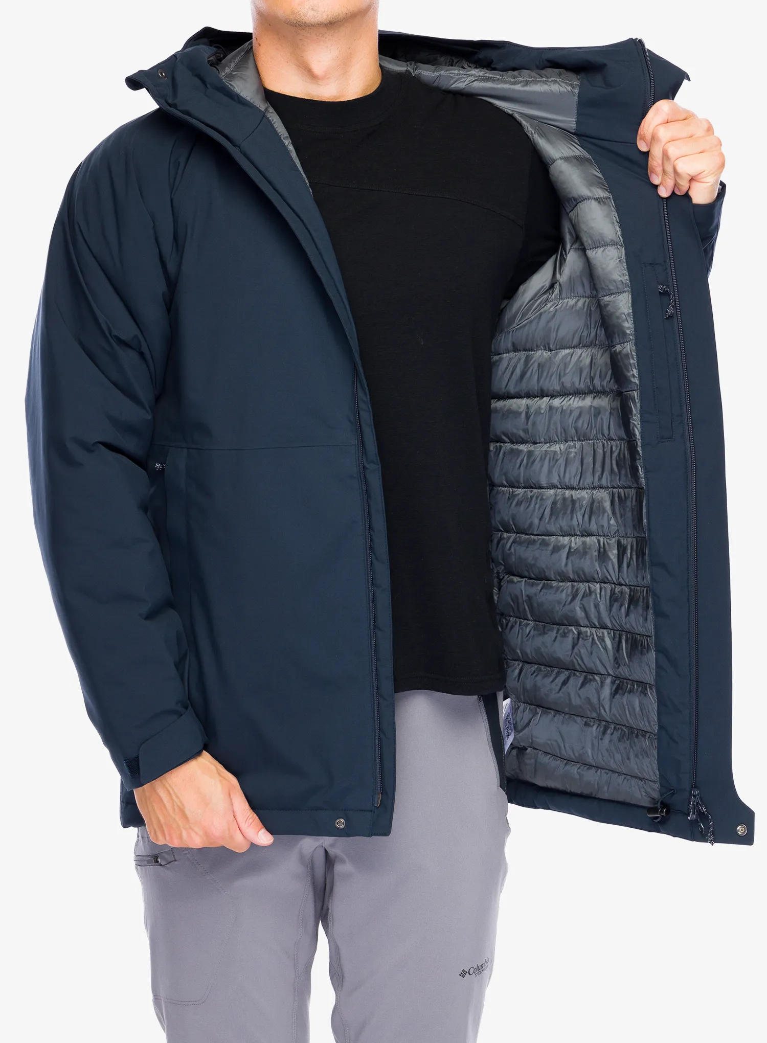 Sintetična jakna Fjallraven HC Hydratic Padded Trail Jkt - dark navy