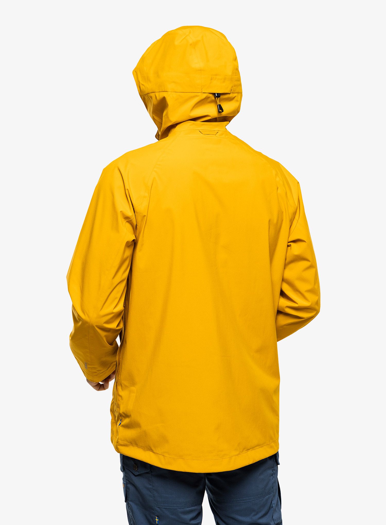 Nepremočljiva jakna Fjallraven HC Hydratic Trail Jacket - mustard yellow
