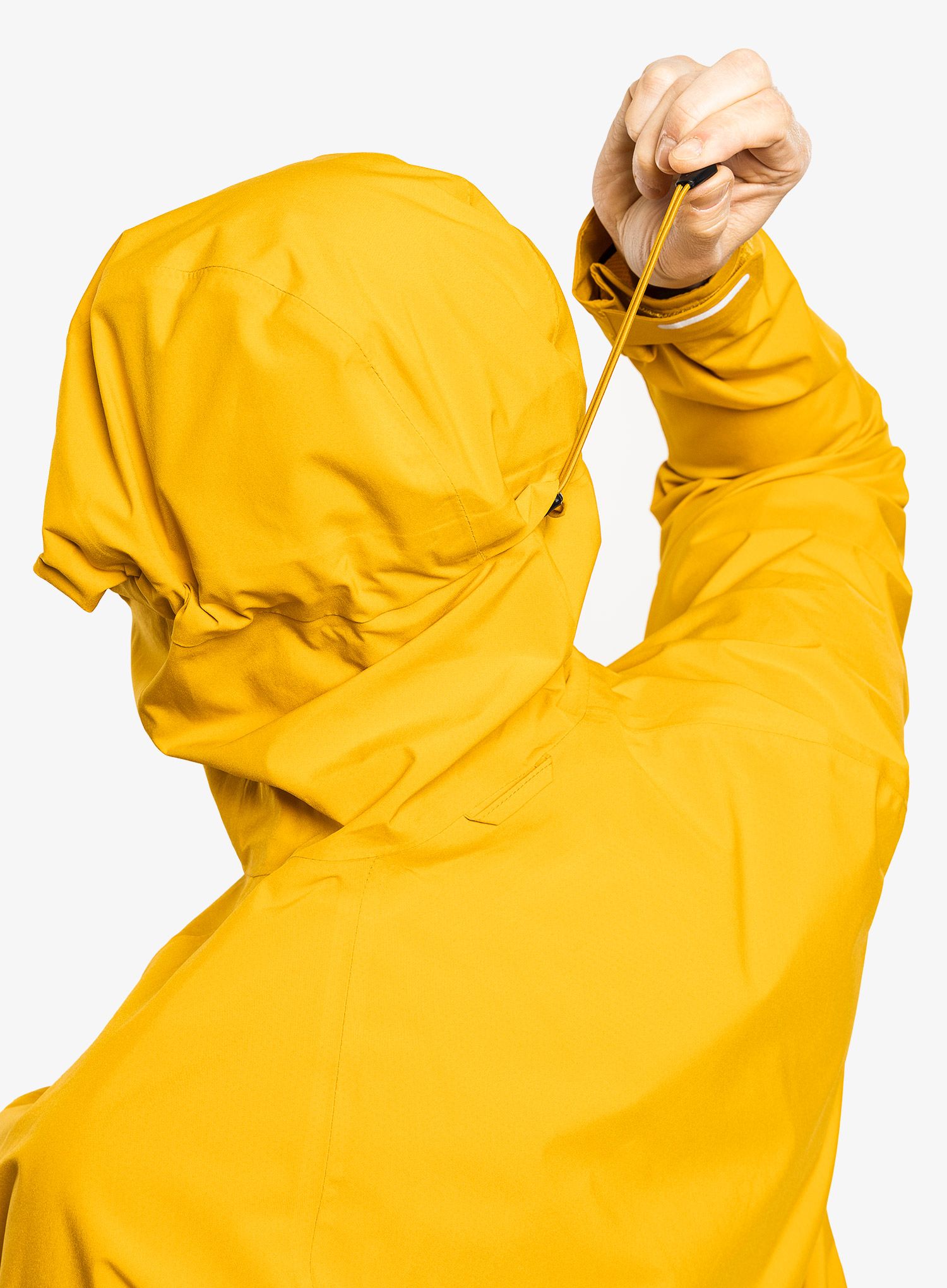 Nepremočljiva jakna Fjallraven HC Hydratic Trail Jacket - mustard yellow