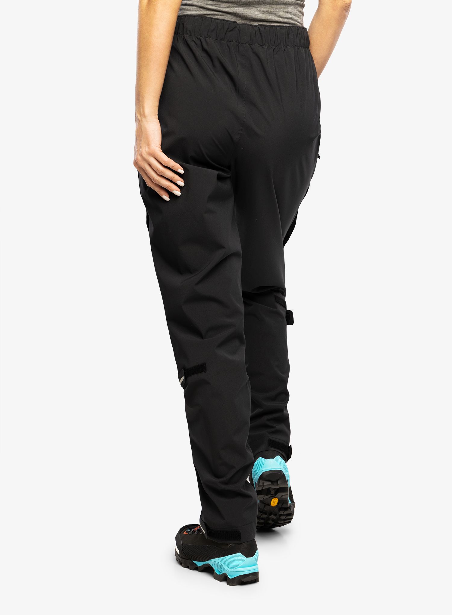 Ženske nepremočljive hlače Fjallraven HC Hydratic Trail Trousers - black