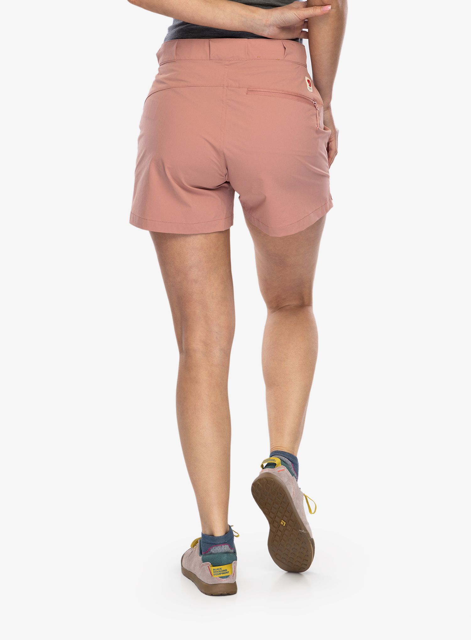 Ženske kratke hlače Fjallraven High Coast Lite Shorts - dusty rose