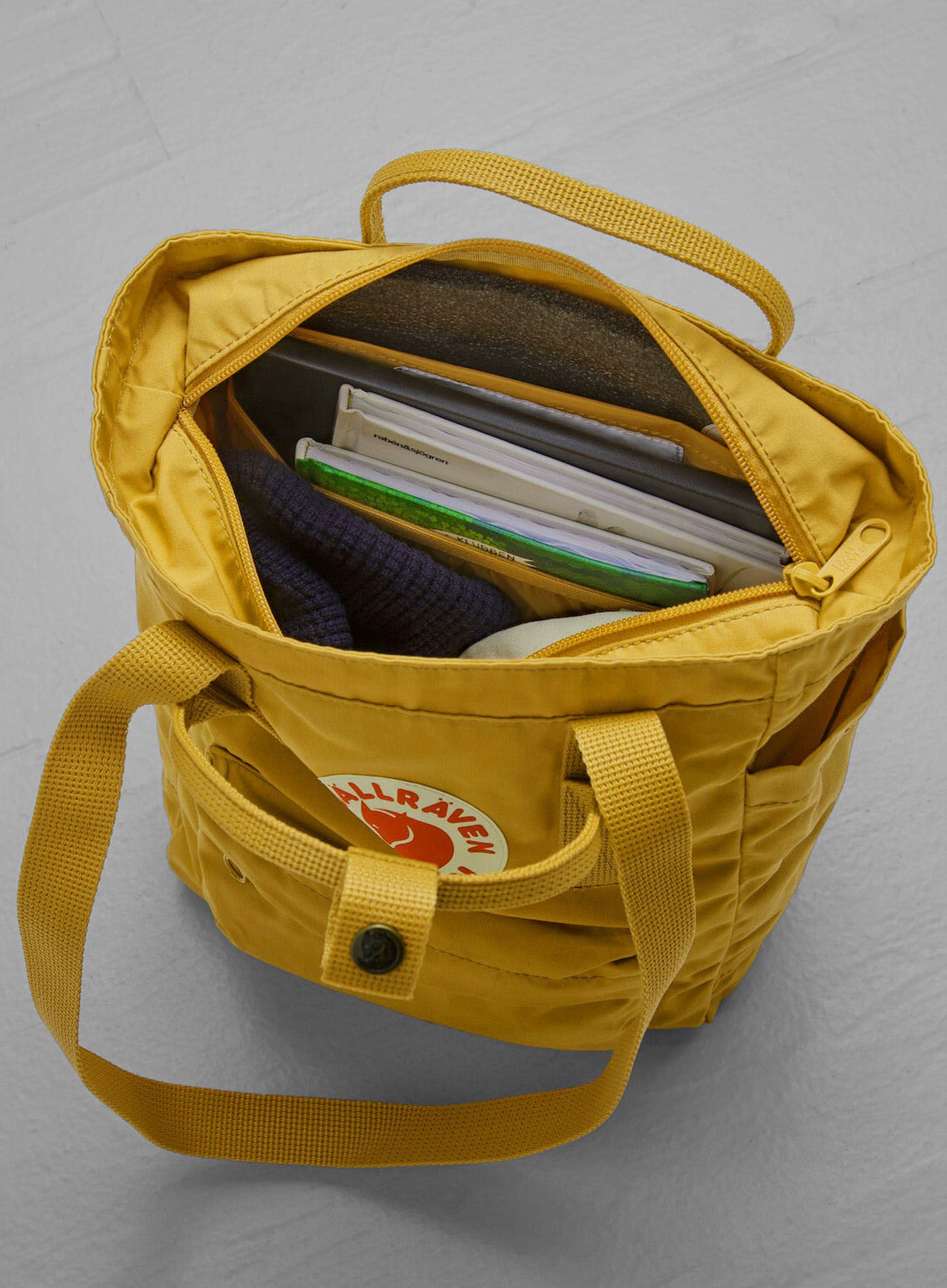 Mestni nahrbtnik Fjallraven Kanken Totepack Mini - ochre
