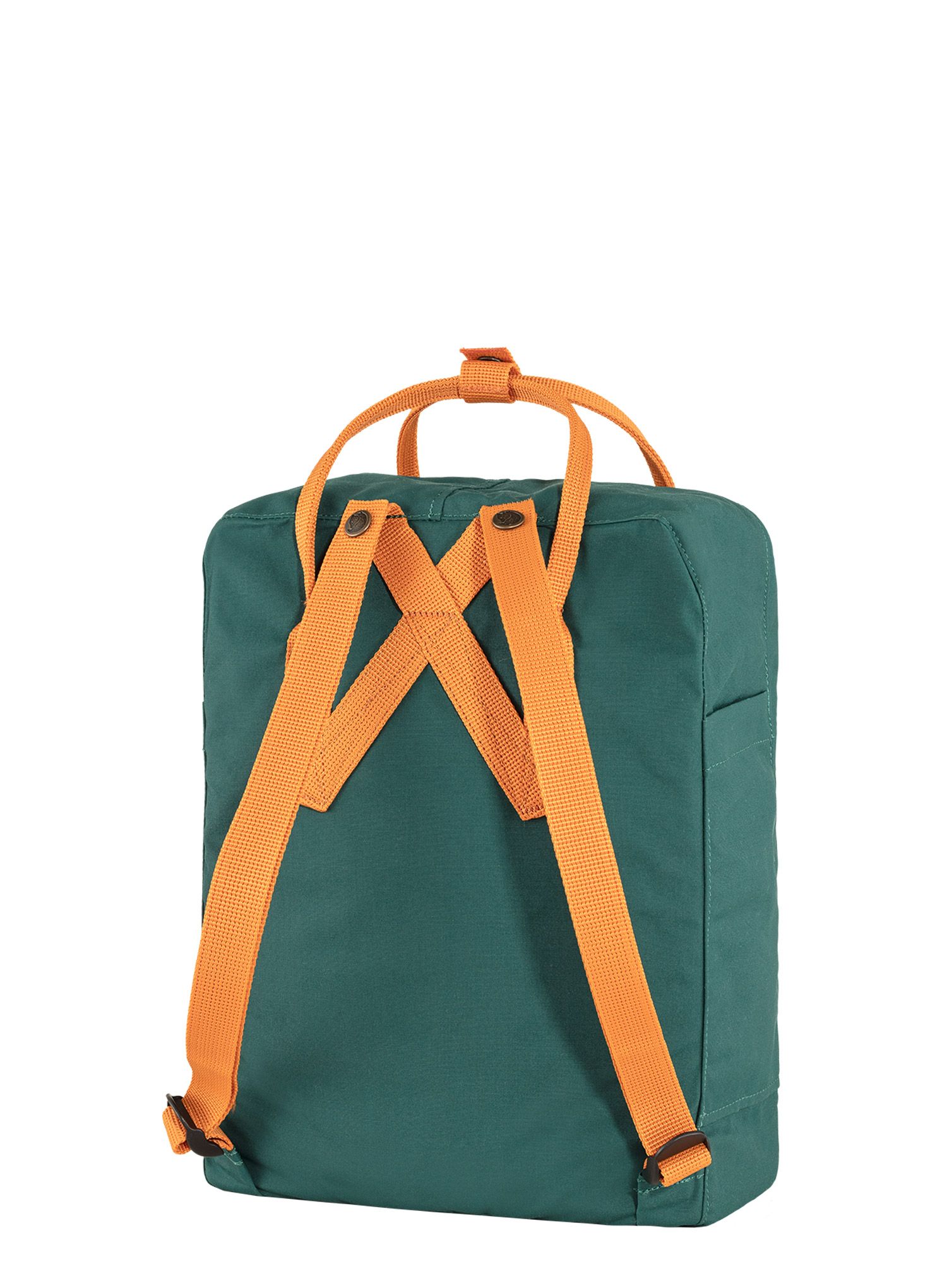 Mestni nahrbtnik Fjallraven Kanken - arctic green/spicy orange