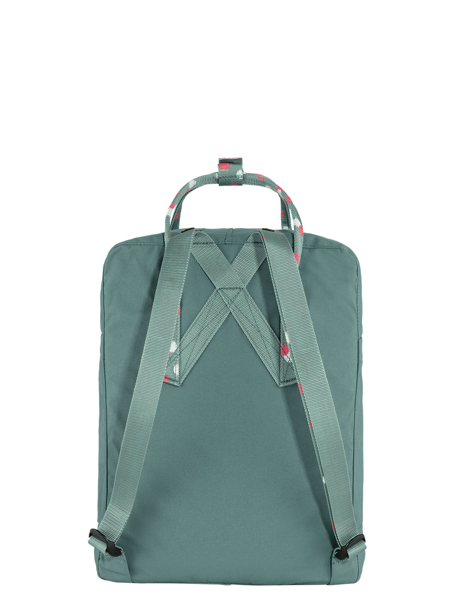 Nahrbtnik Fjallraven Kanken - frost green/confetti pattern