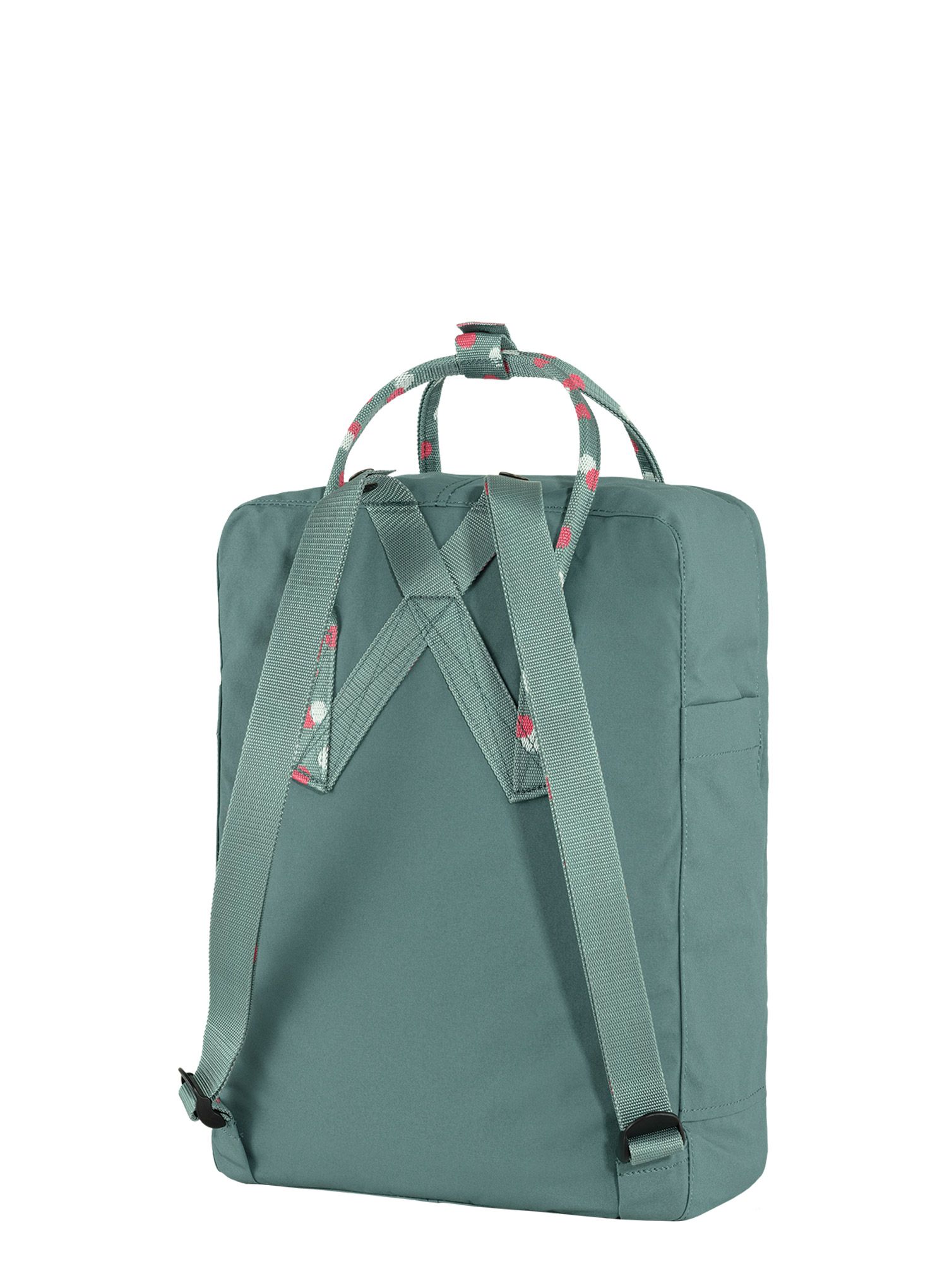 Nahrbtnik Fjallraven Kanken - frost green/confetti pattern