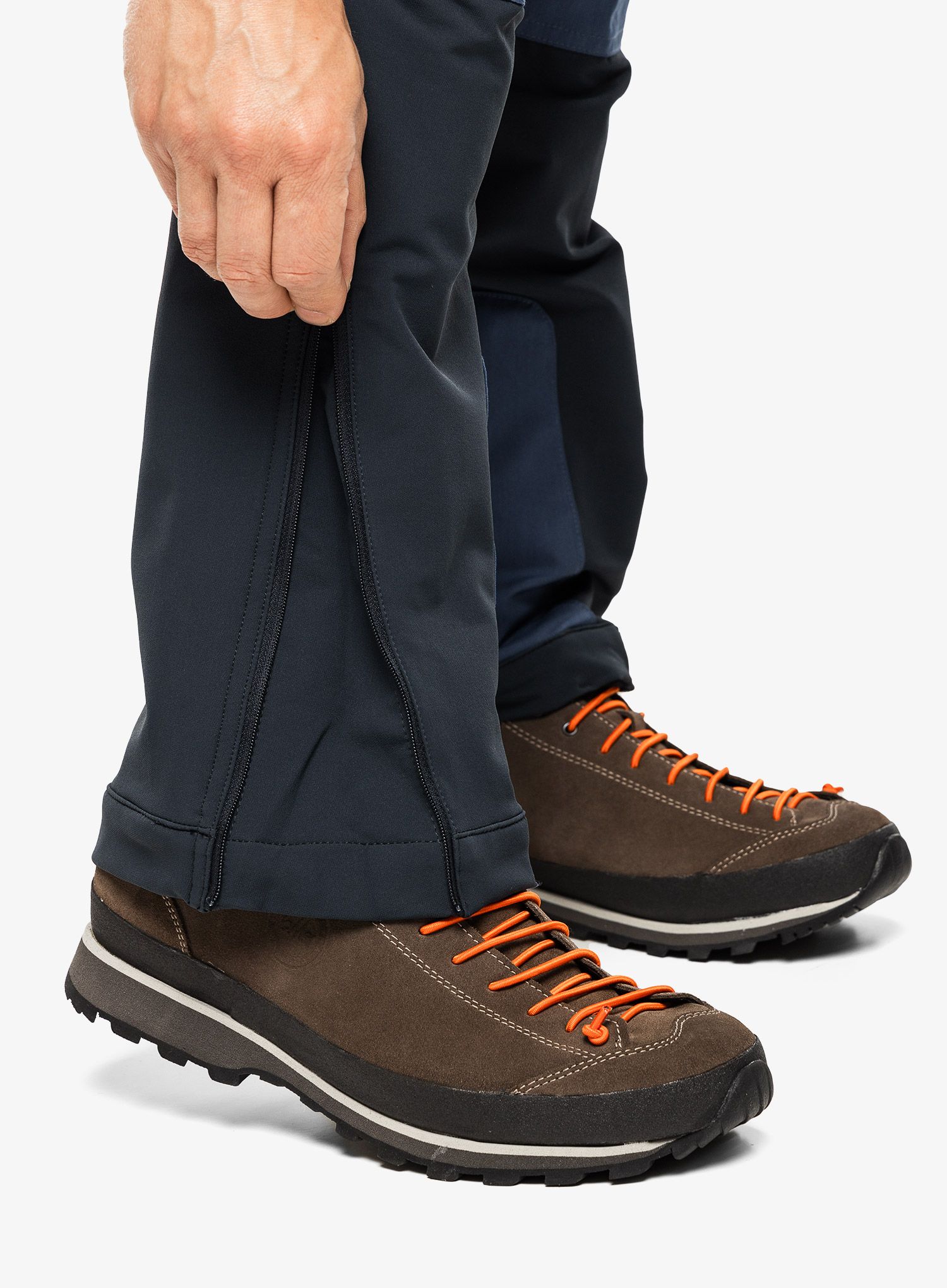 Pohodne hlače Fjallraven Keb Agile Winter Trousers - dark navy/indigo blue