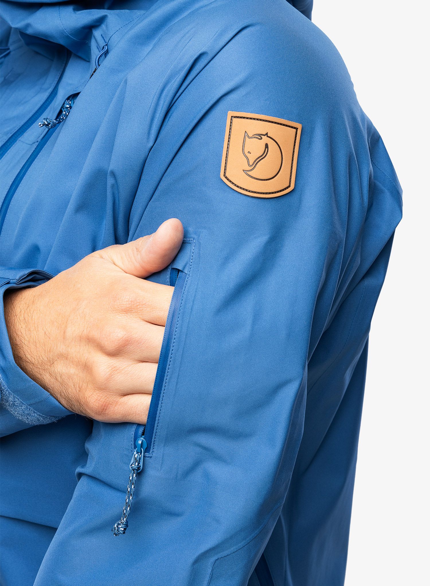 Jakna Fjallraven Keb Eco-Shell Jacket - alpine blue
