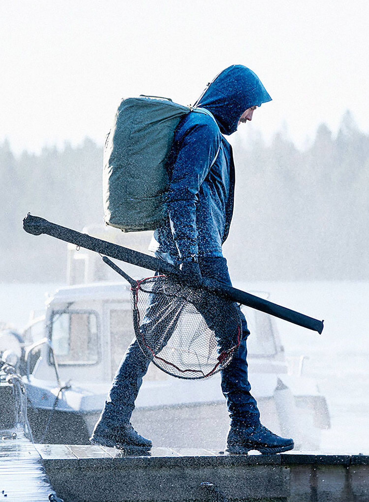Jakna Fjallraven Keb Eco-Shell Jacket - alpine blue
