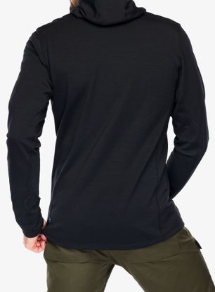 Jakna Fjallraven Keb Fleece Hoodie - black