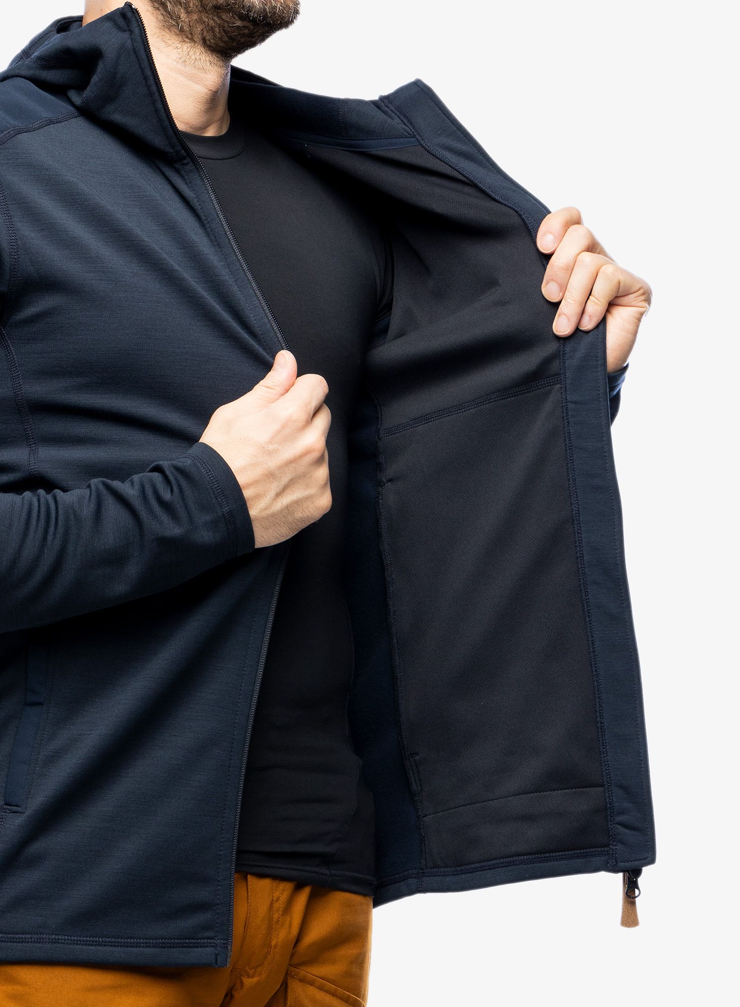 Jopica Fjallraven Keb Fleece Hoodie - dark navy