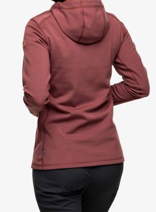 Ženska jopica Fjallraven Keb Fleece Hoodie - mesa purple
