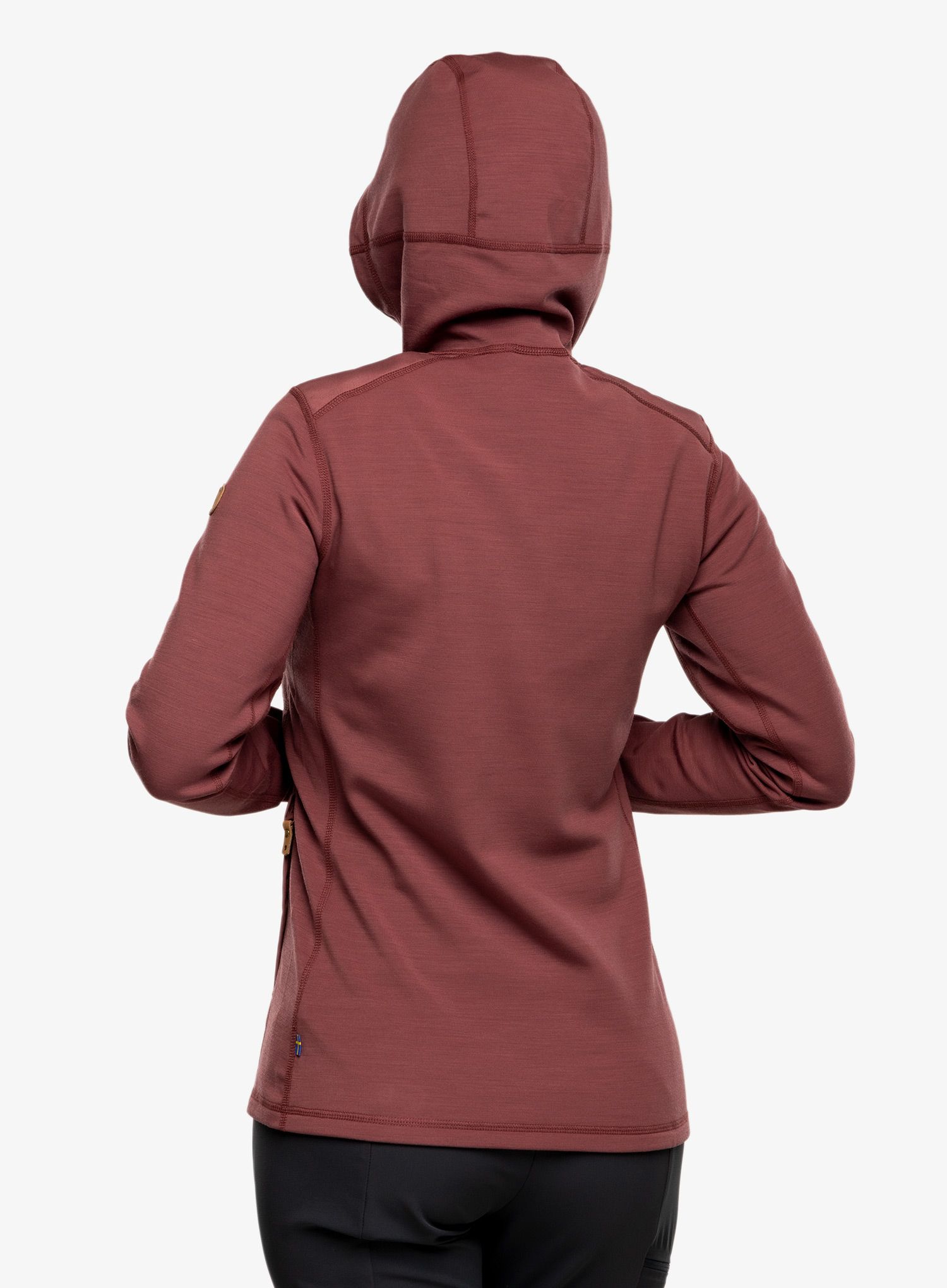 Ženska jopica Fjallraven Keb Fleece Hoodie - mesa purple