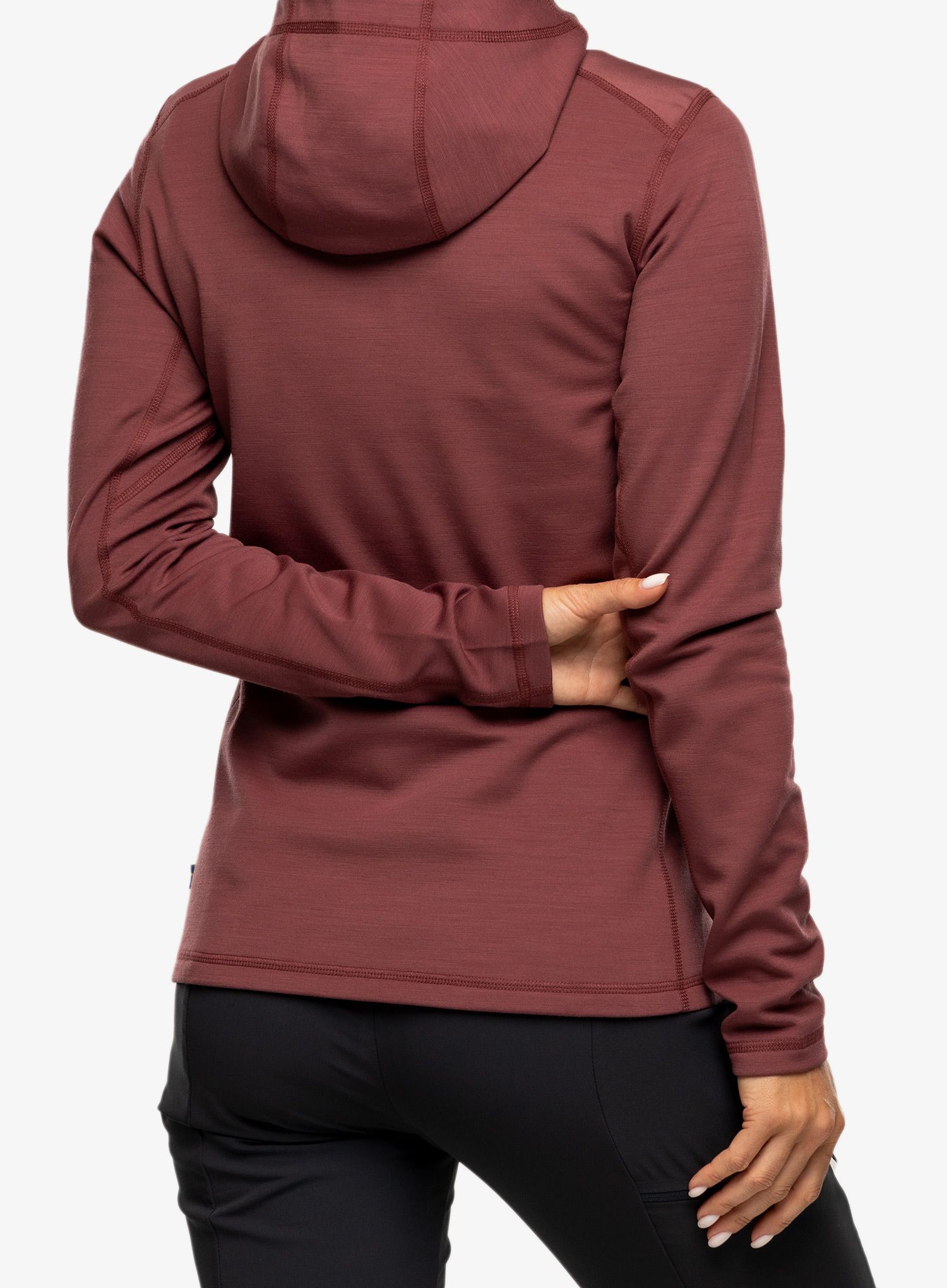 Ženska jopica Fjallraven Keb Fleece Hoodie - mesa purple