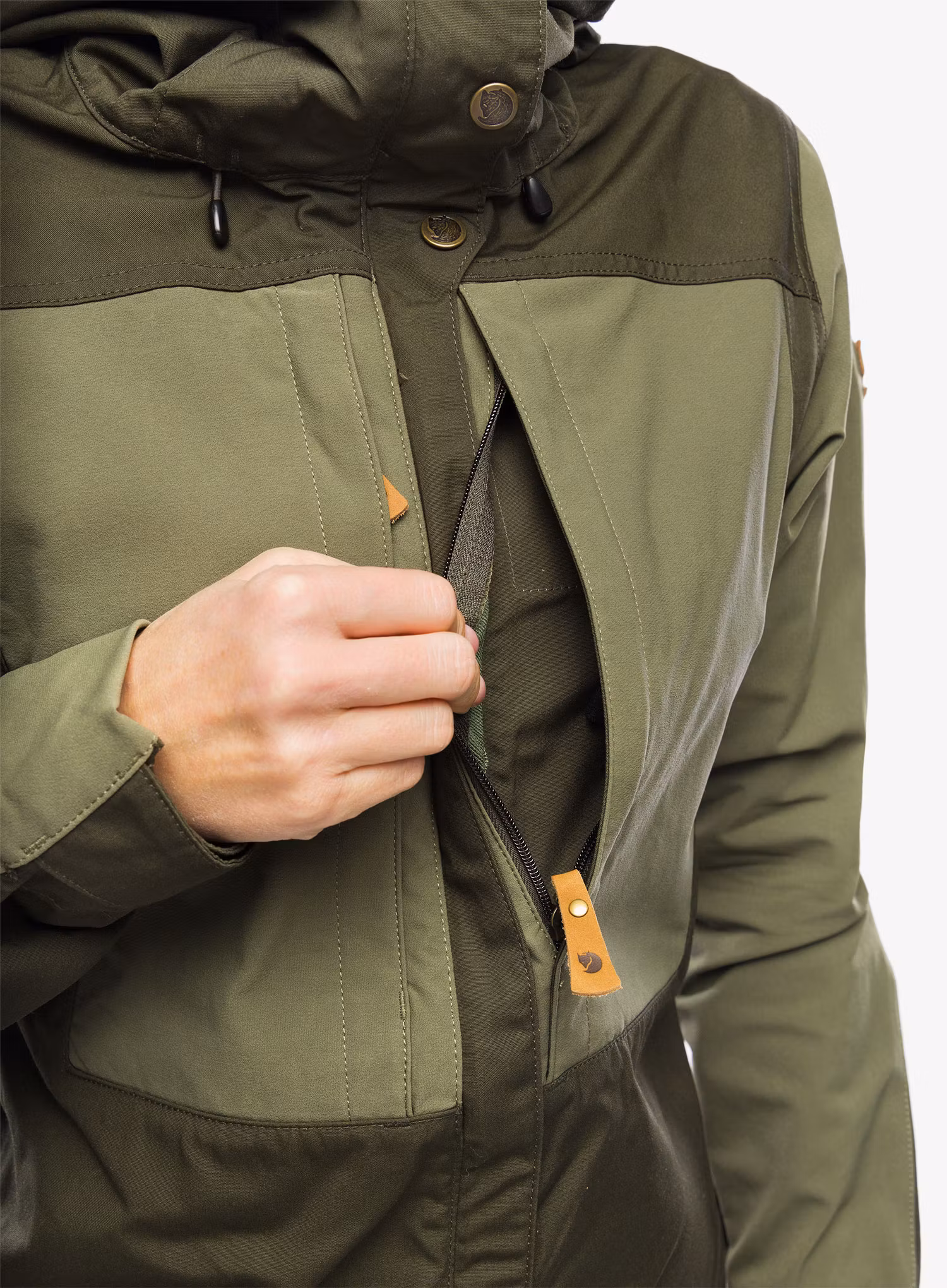 Ženska jakna Fjallraven Keb Jacket - deep forest/laurel green