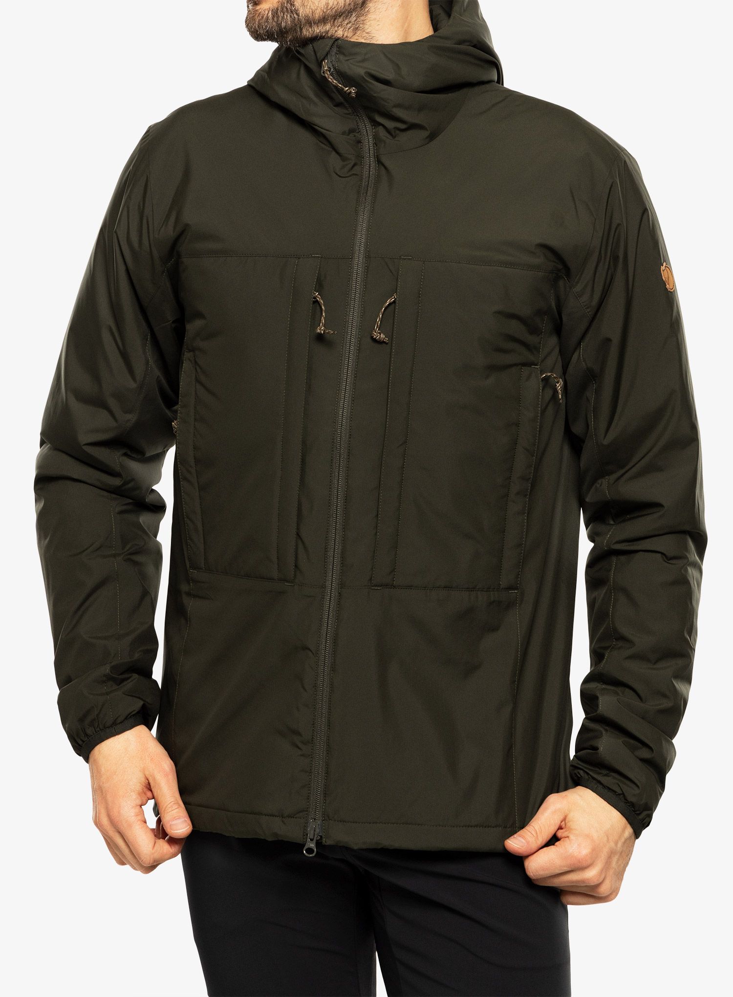 Sintetična jakna Fjallraven Keb Wool Padded Jacket - deep forest