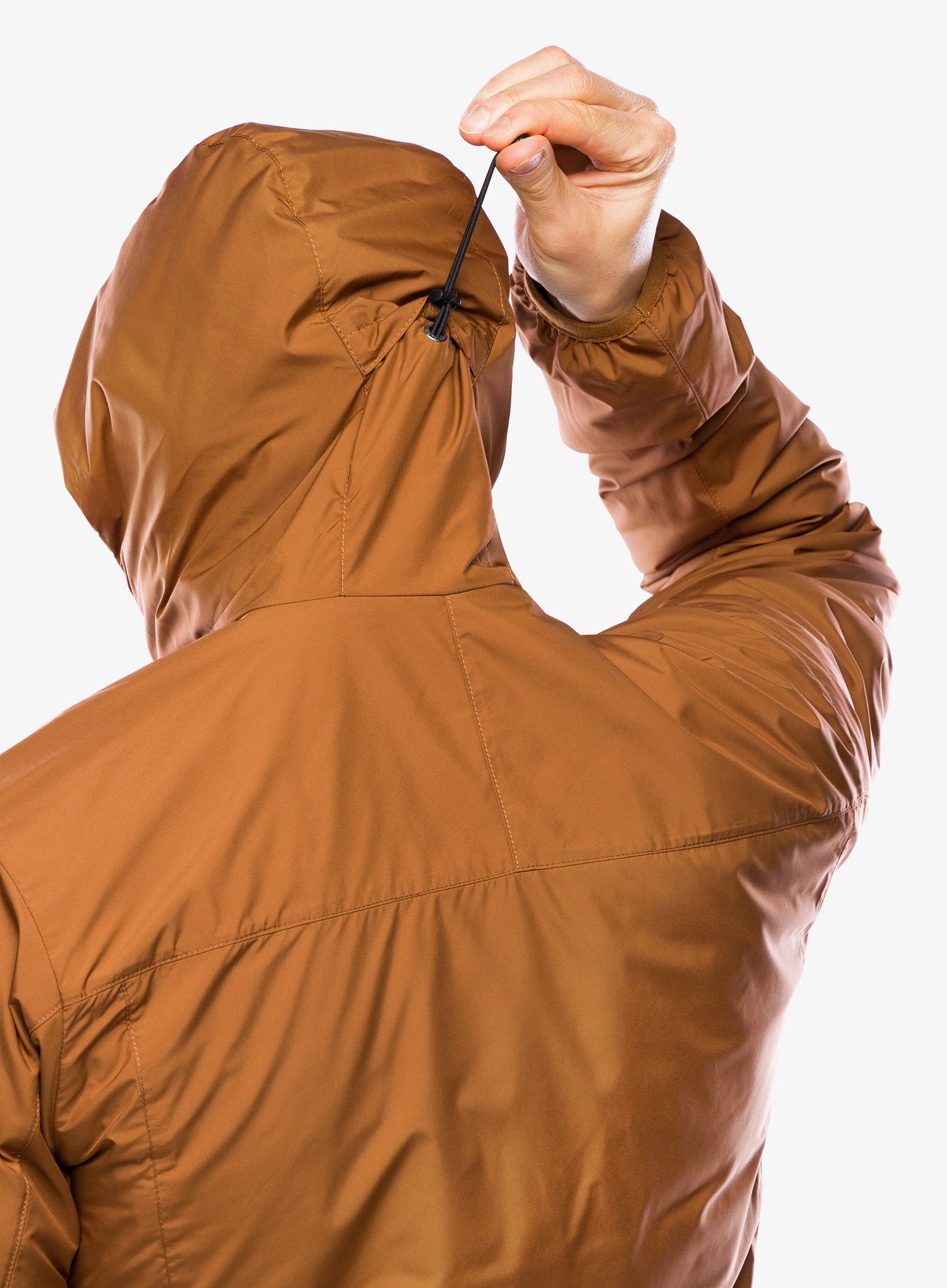 Sintetična jakna Fjallraven Keb Wool Padded Jacket - timber brown