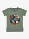 Otroška majica Fjallraven Kids Forest Findings T-shirt - patina green