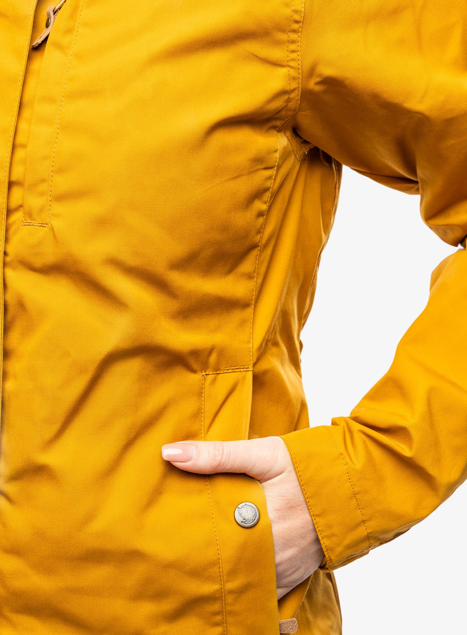Ženski plašč Fjallraven Kiruna Padded Parka - acorn