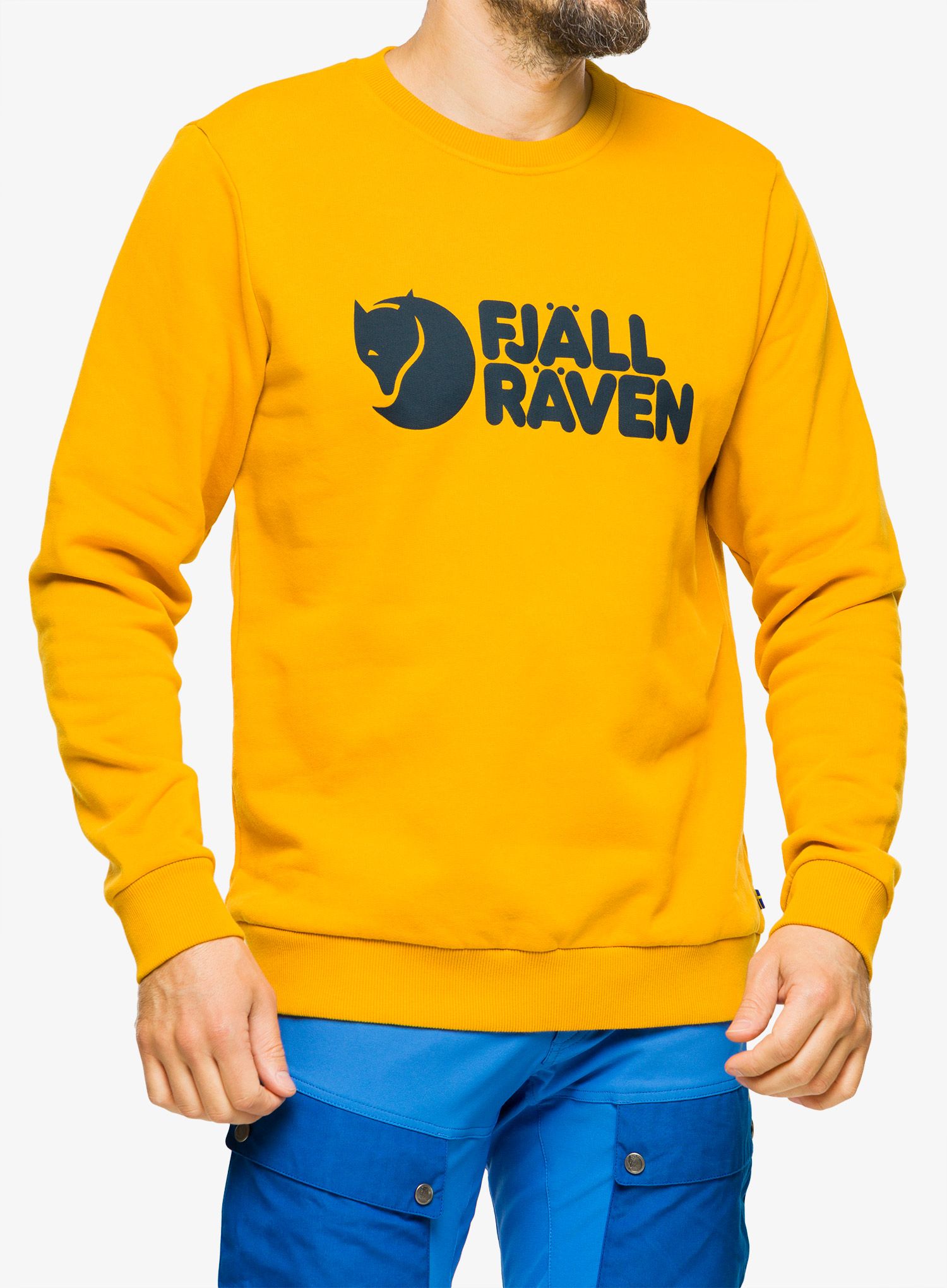 Jopica Fjallraven Logo Sweater - mustard yellow