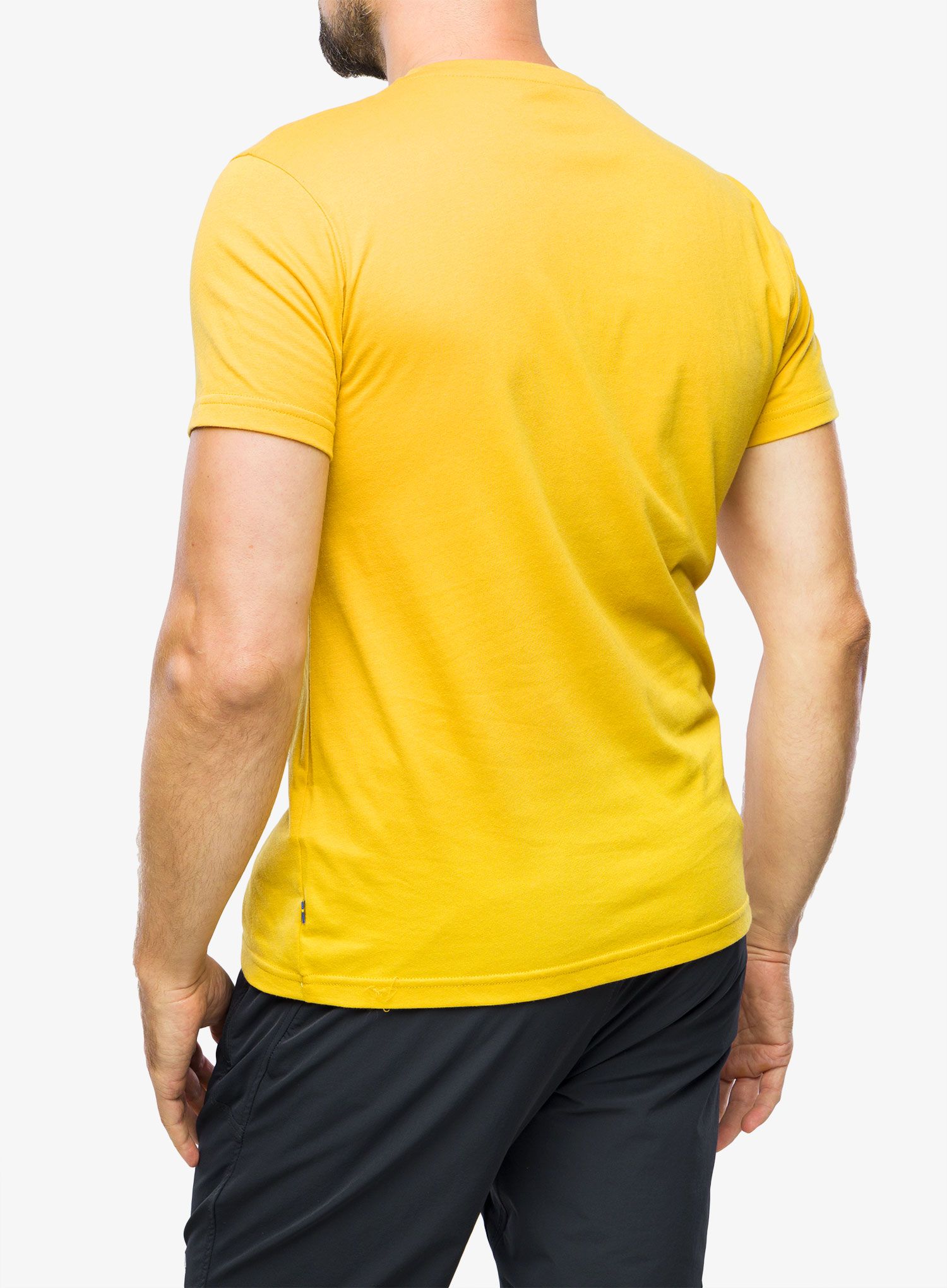 Majica Fjallraven Logo T-shirt - ochre