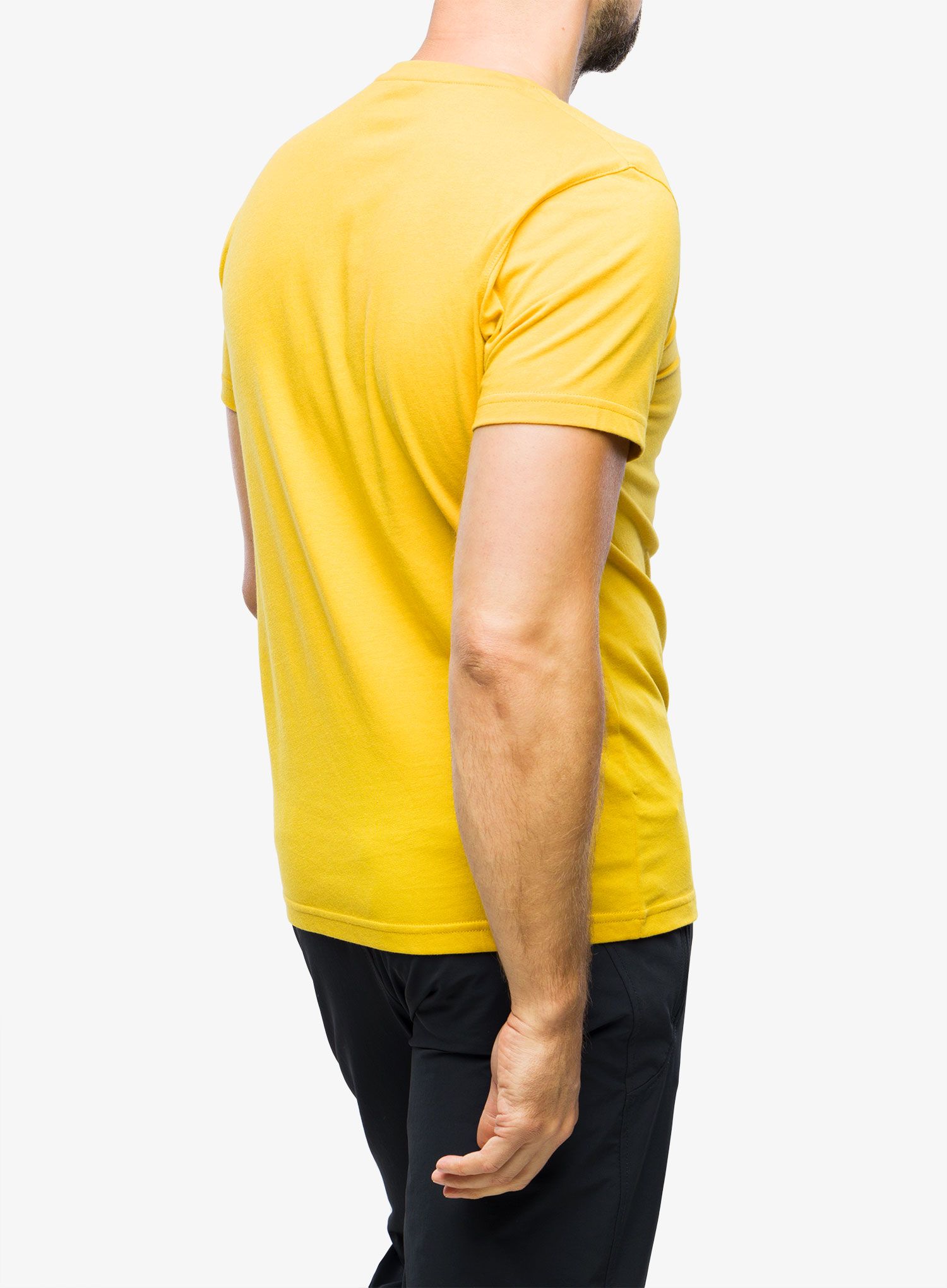 Majica Fjallraven Logo T-shirt - ochre