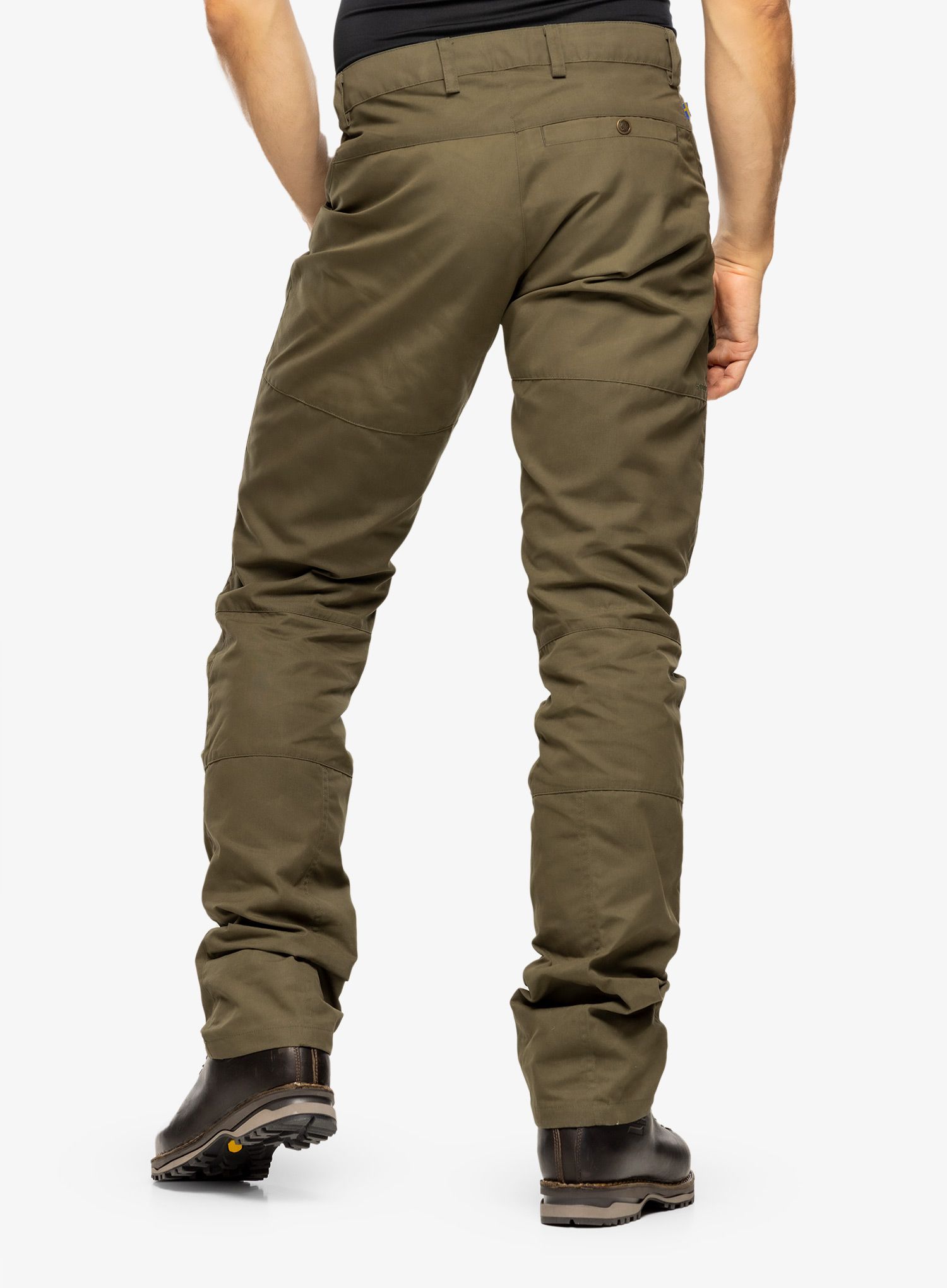 Hlače Fjallraven Nils Trousers - laurel green